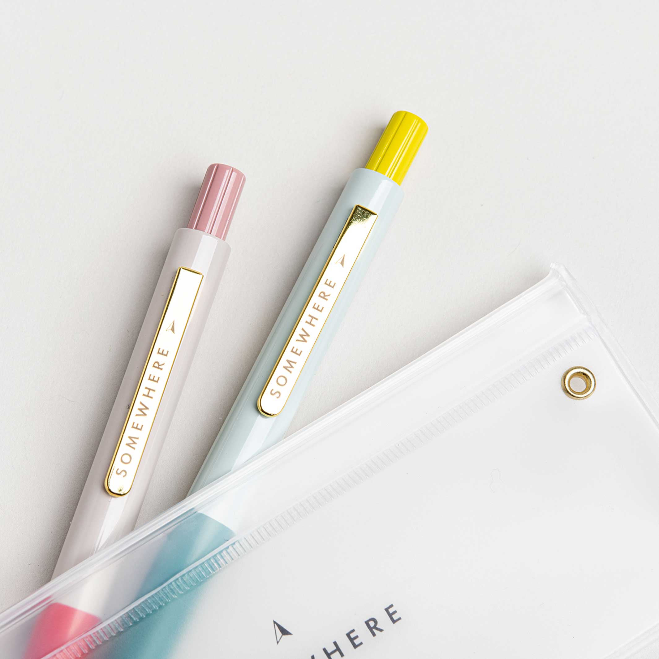 COLOR BLOCK BALLPOINT PENS - 2er KUGELSCHREIBER-SET | Somewhere