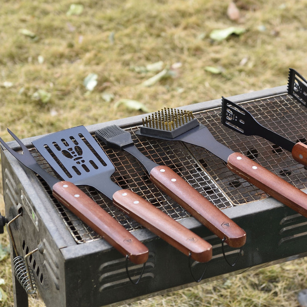 Barbecue Set - Black Edition 5 piece set | Laguiole