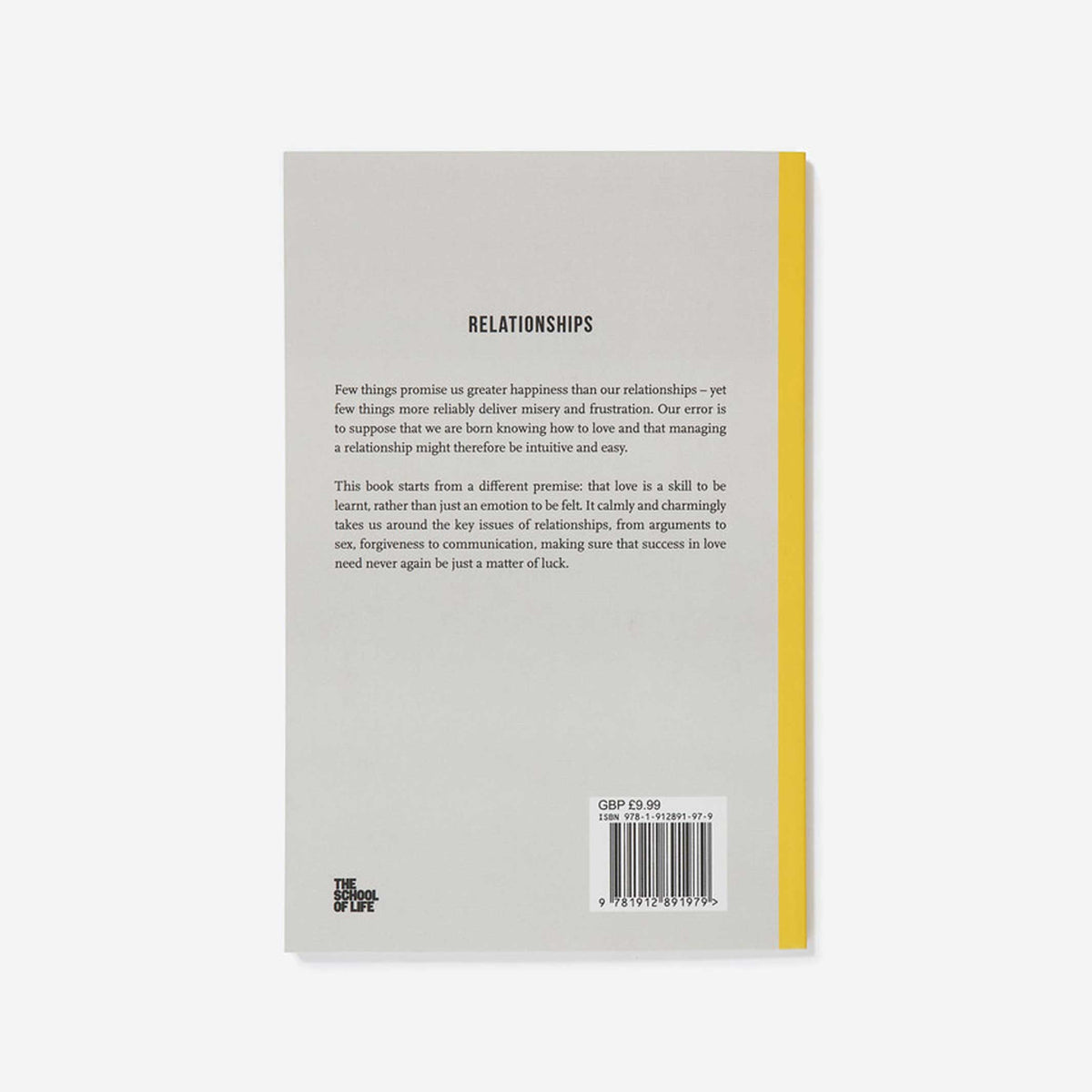 Taschenbuch Relationships – Englisch | The School of Life