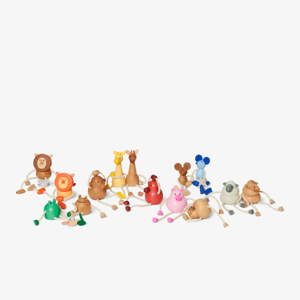 PALIMAUX - petits animaux en bois - lion - nature | Rilla Alexandre | Connaissance de la zone