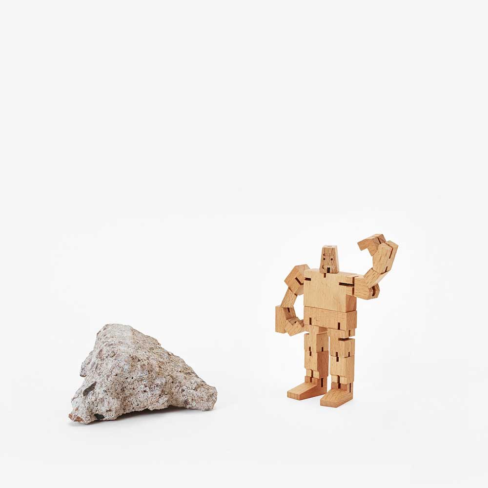 CUBEBOT® GUTHRIE Micro | NATURALE | ROBOT PUZZLE 3D | David Weeks | Areaware