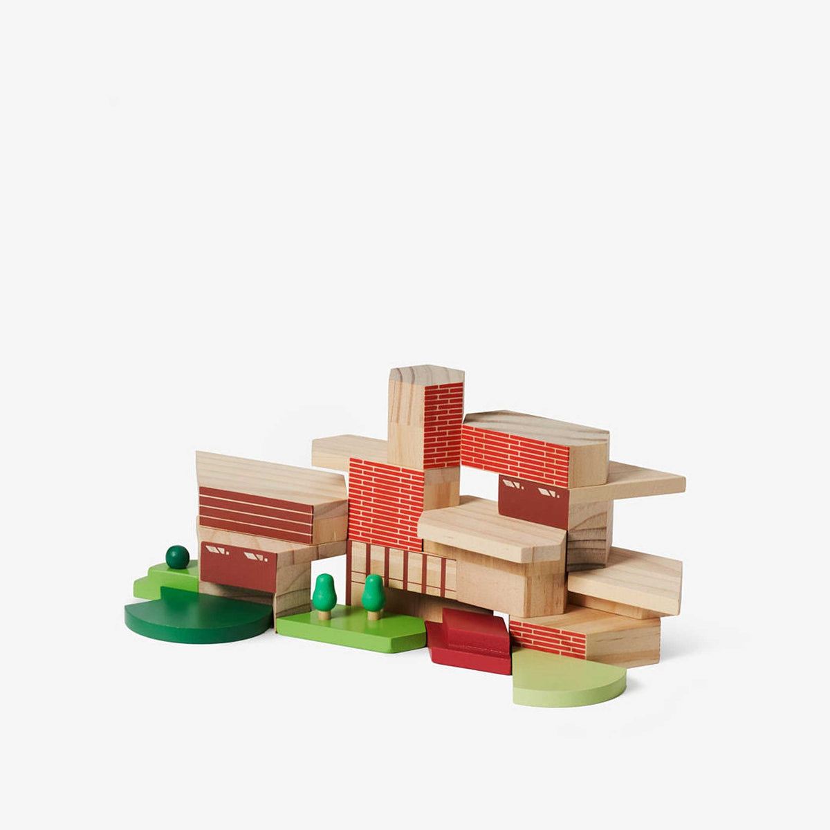 BLOCKITECTURE® - Frank Lloyd Wright - Wooden Architectural Building Blocks | James Paulius | Areaware