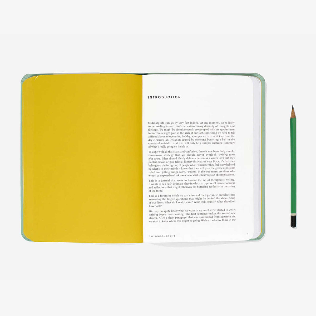 Writing Journal "Writing Journal" – Sage · Dotted | The School of Life