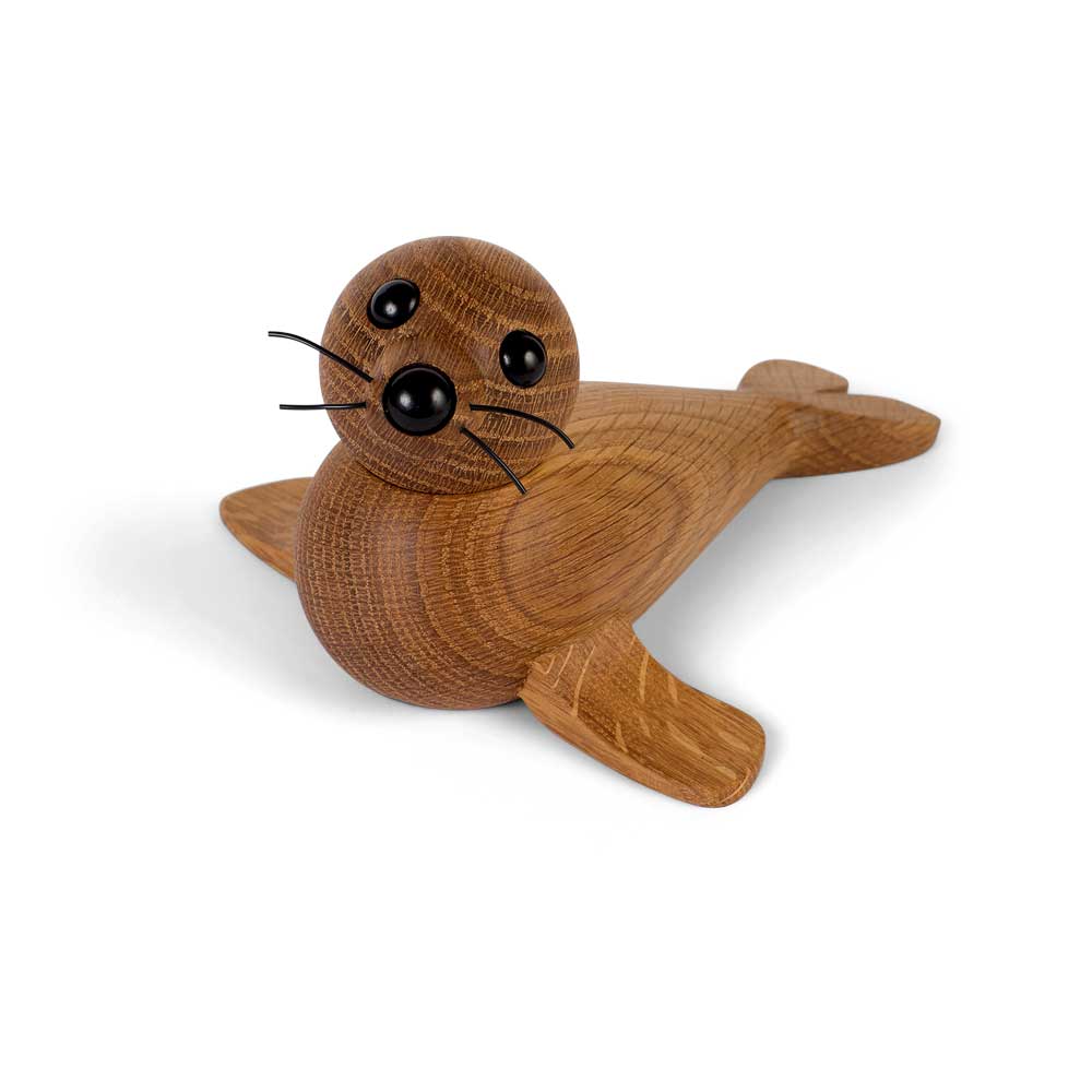 Wooden Figure Seal – Oak · L 19 cm | Spring Copenhagen