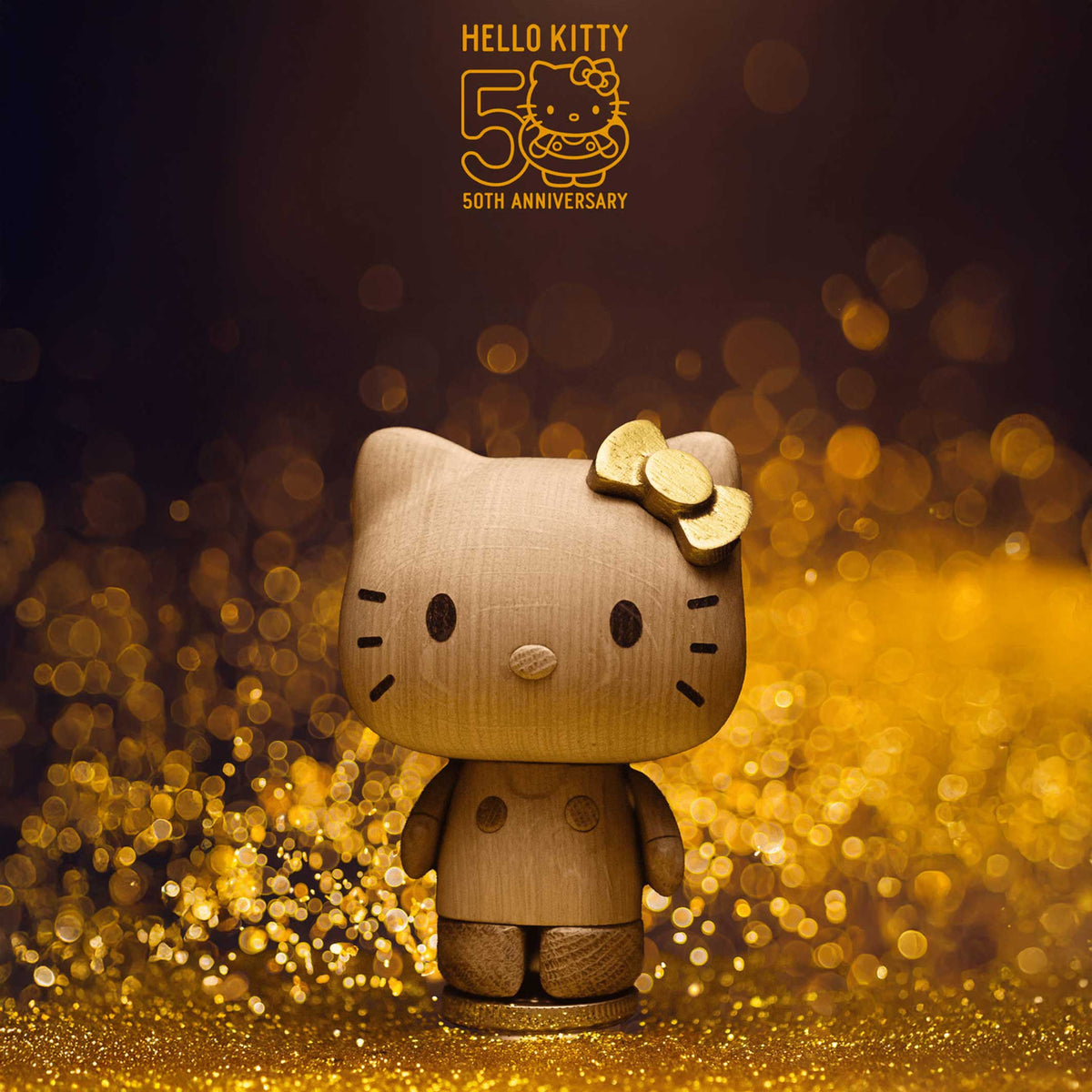 Træfigur Hello Kitty Lille – Eg · 14 cm | boyhood × Hello Kitty