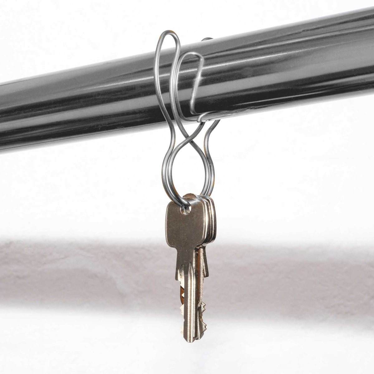 KEYBUNNY SIMPLY SILVER - Porte-clés avec clip de retenue | lapin clé