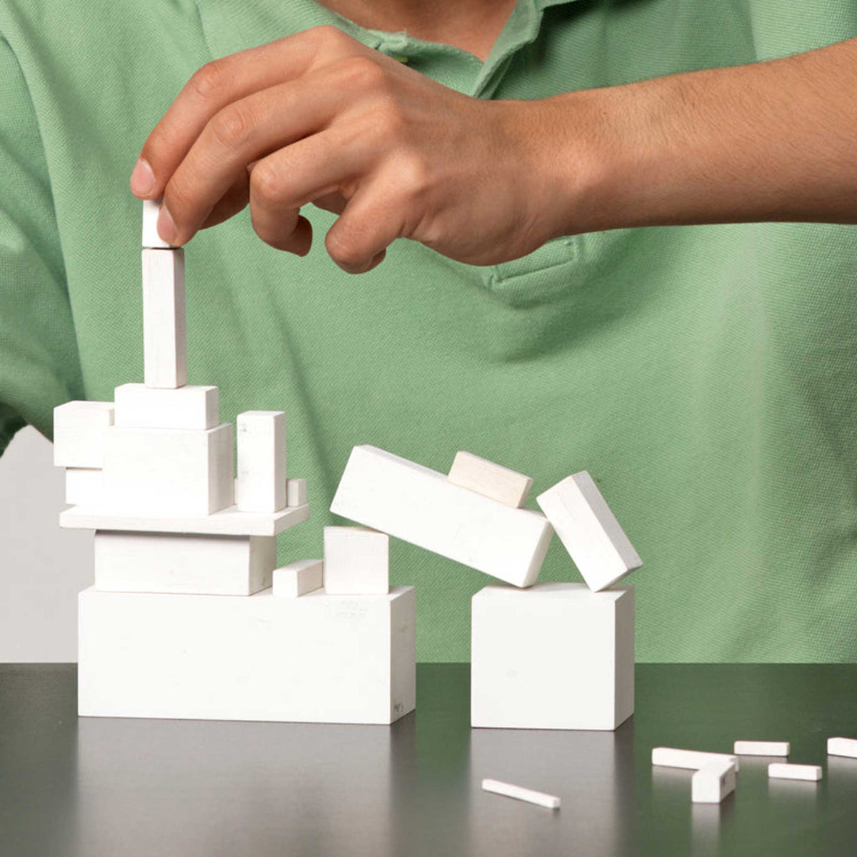 ARCHITECTON | Ensemble de blocs de construction d'architecture en bois | C4 Grande version | BeaMalevich