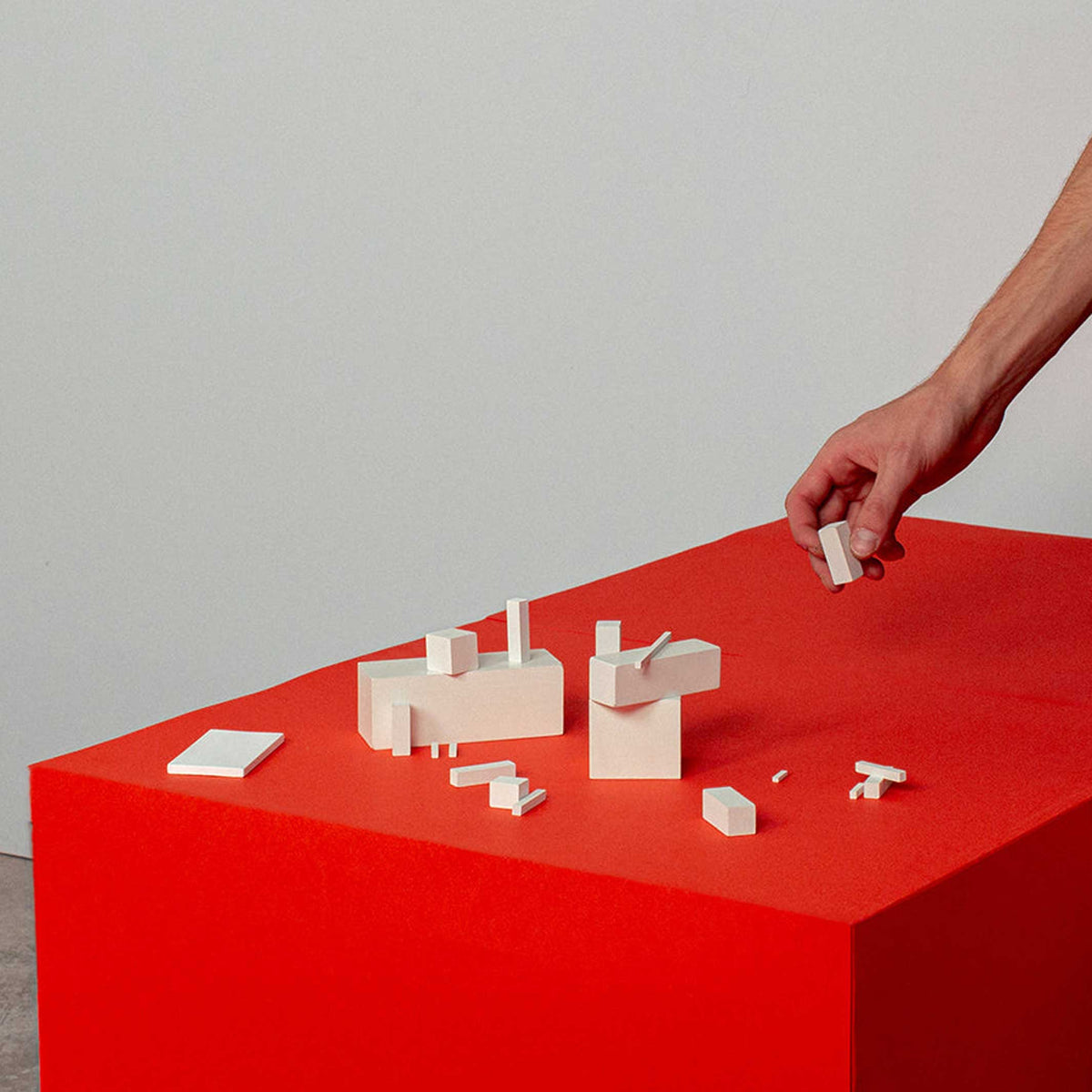ARCHITECTON | Ensemble de blocs de construction d'architecture en bois | C4 Grande version | BeaMalevich