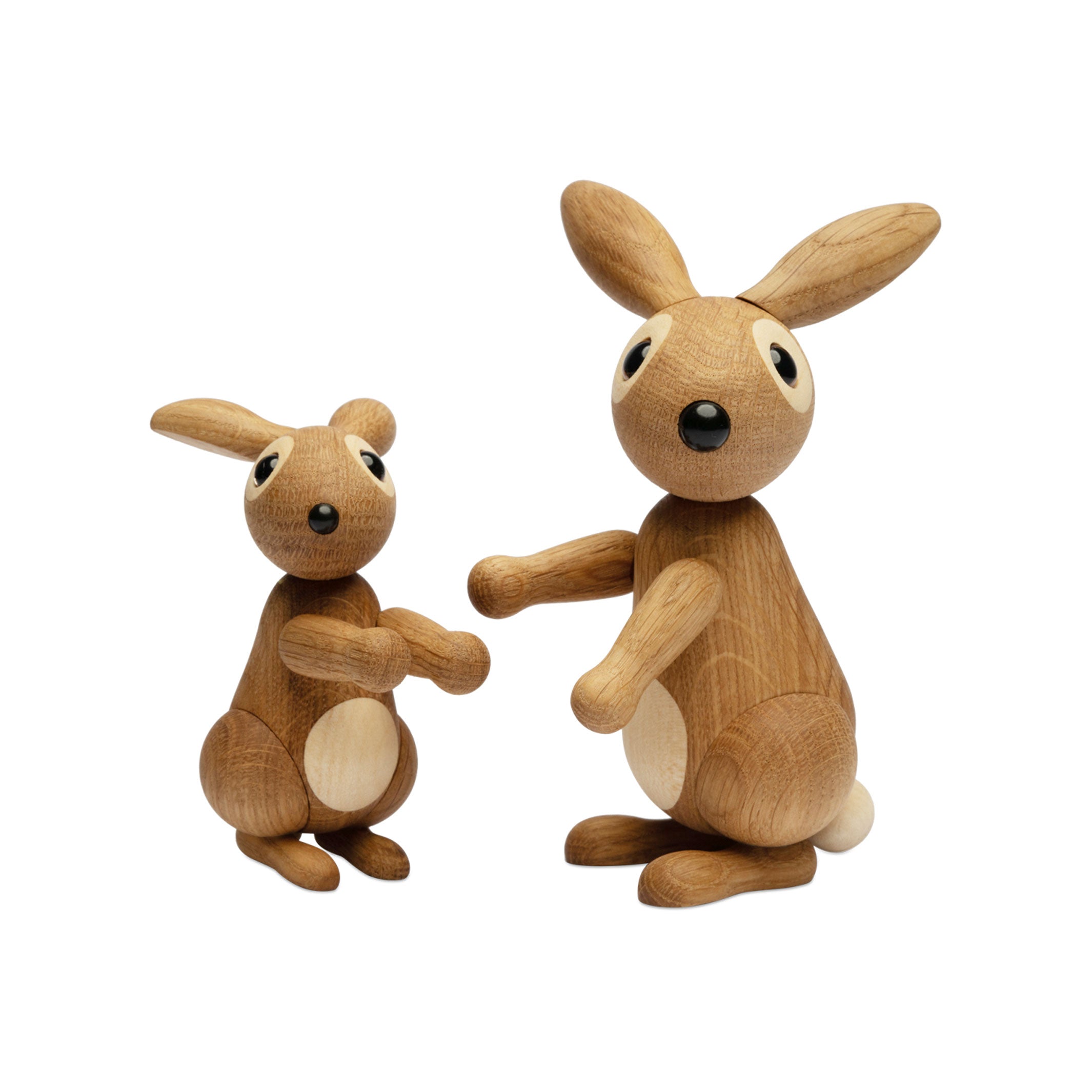 Wooden Rabbit Bonnie – Oak · 6 cm | Spring Copenhagen