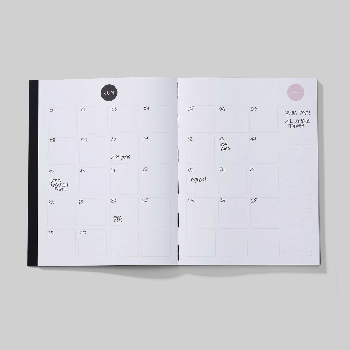 BUJO BOX Rainbow - Buchplaner-Set - Bullet Journal | dot on