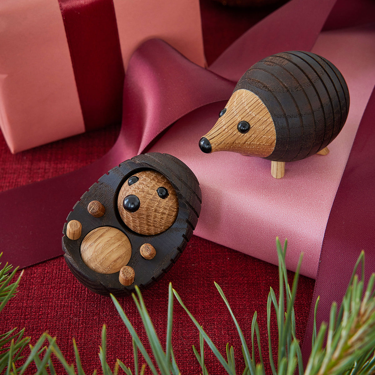 Wooden Hedgehog Spike – Oak · 4 cm | Spring Copenhagen