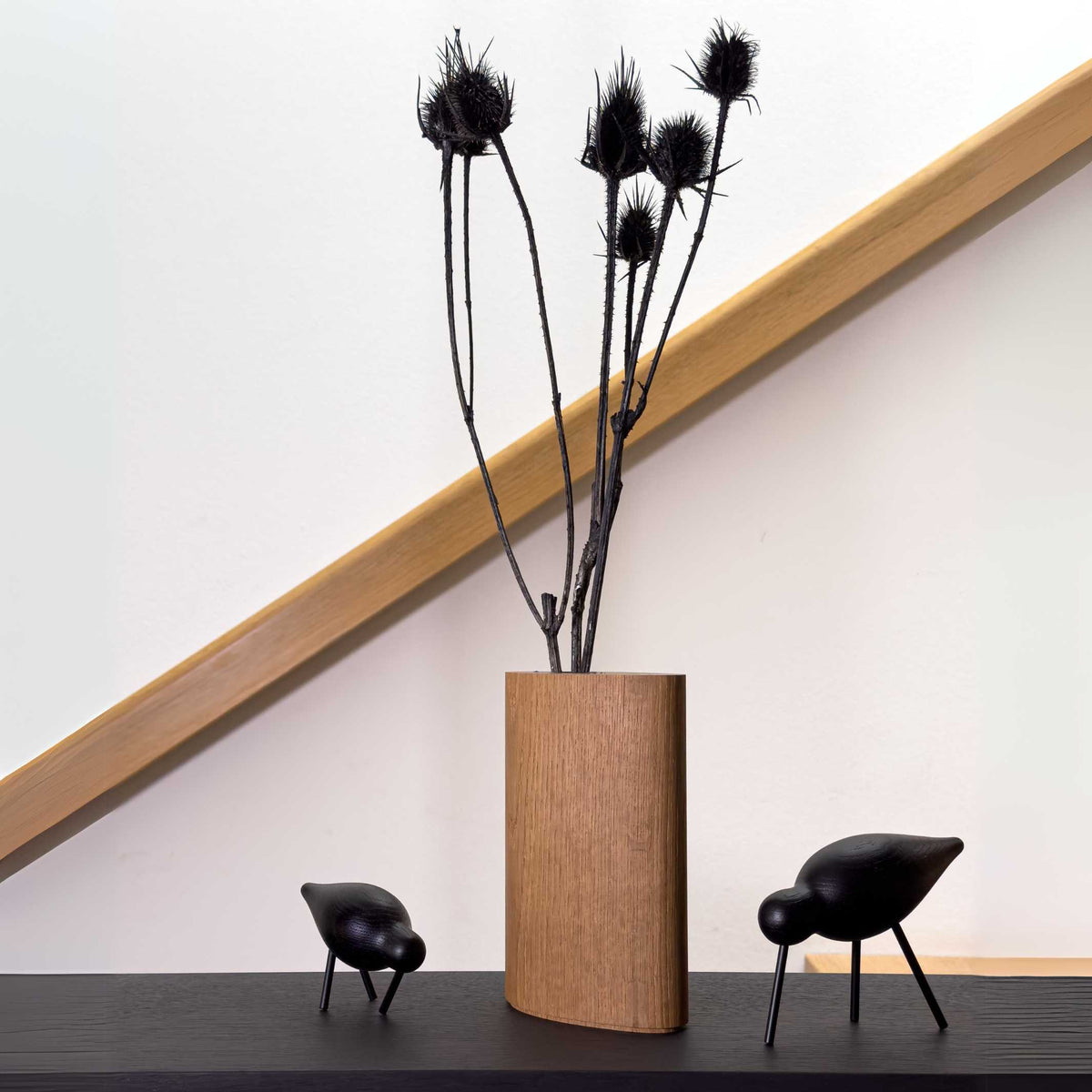 GROW! - Vase aus Holz | finbeaux