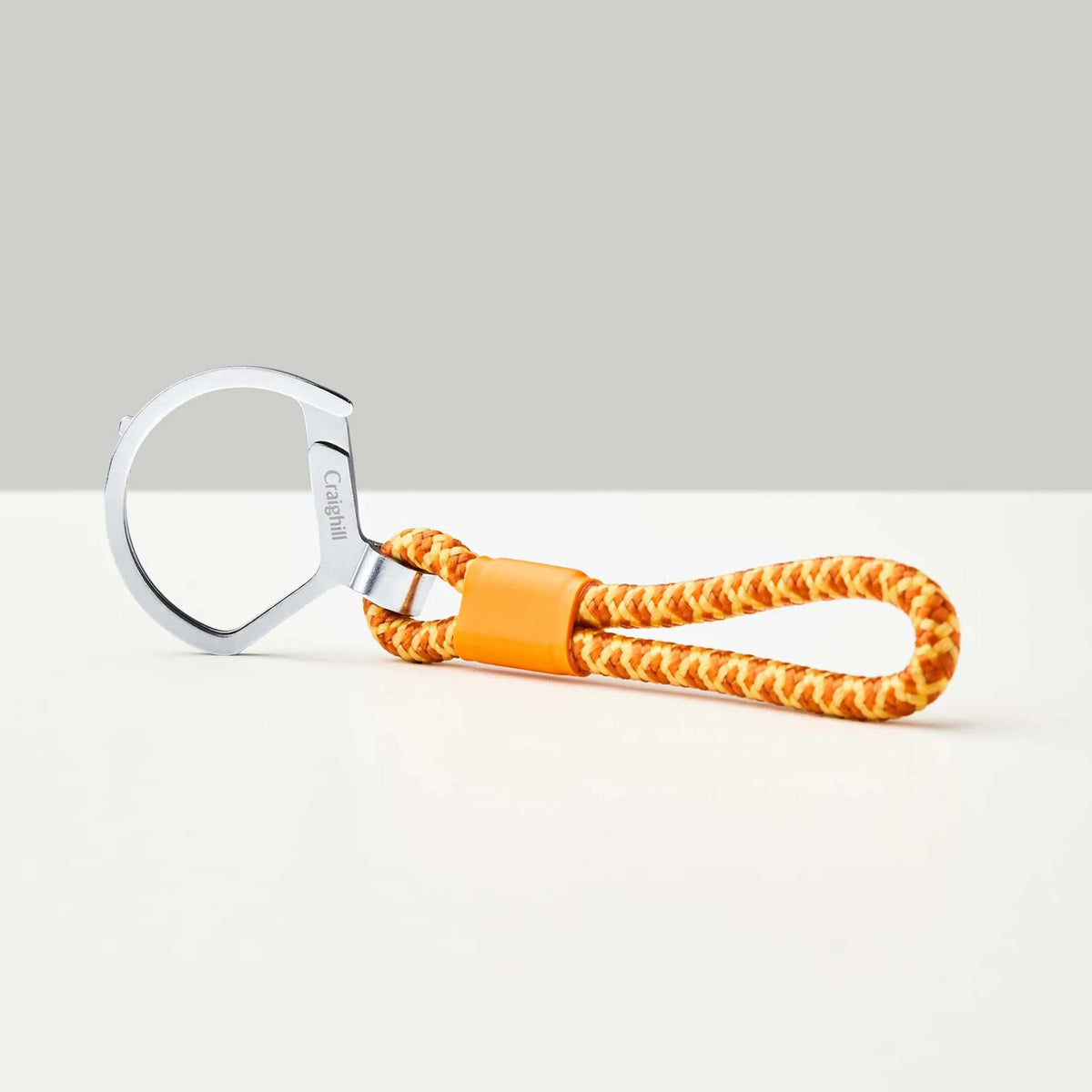 Schlüsselring "Rope Split Ring" – Orange · 11,5 cm | Craighill
