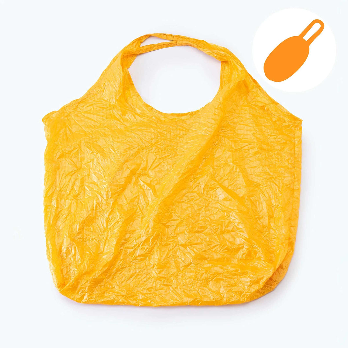 Borsa della spesa Cocoon Large – Nylon · Arancione · 20 L | 100percent