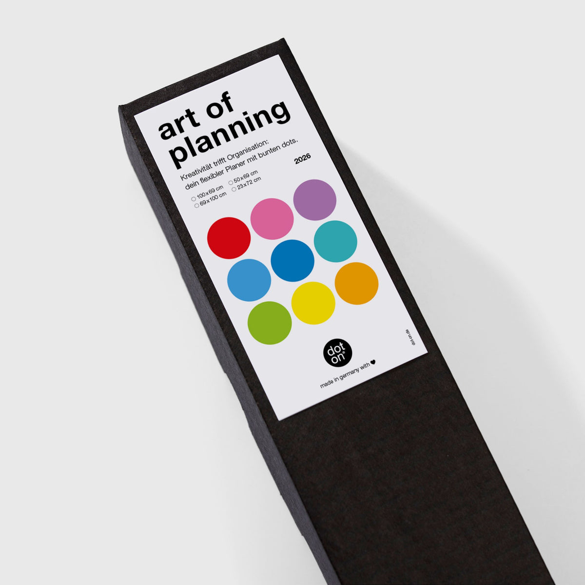 HIGH RAINBOW - Agenda annuel - Format portrait | point sur