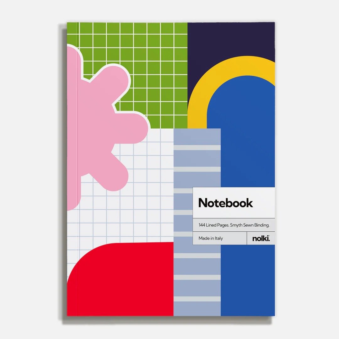 JIMMI NOTEBOOK - Liniertes Notizbuch - A5 & 144 Seiten | nolki
