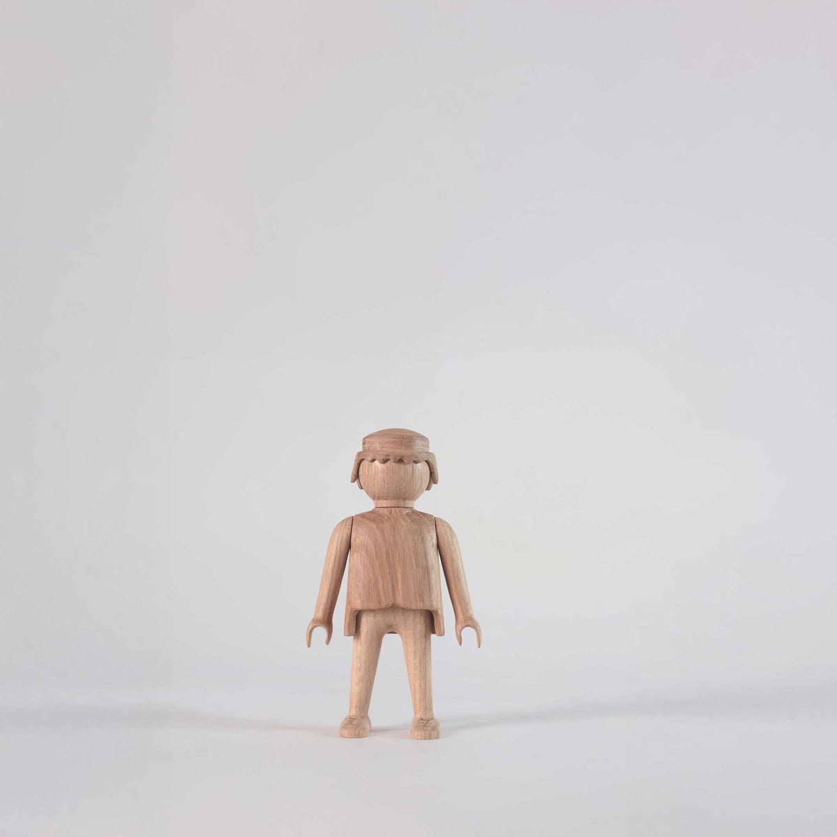 Træfigur Playmobil-mand mini – Eg · 10 cm | boyhood
