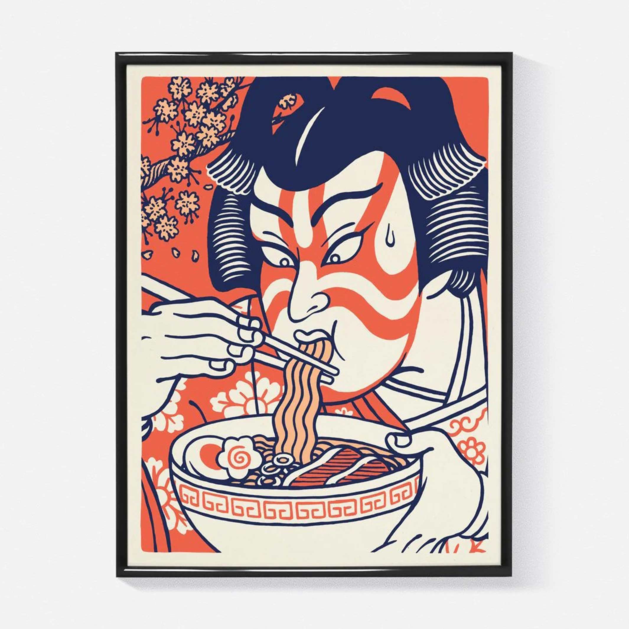 KABUKI RAMEN - Ramen Poster - 50x70 cm | Yeaaah! Studio