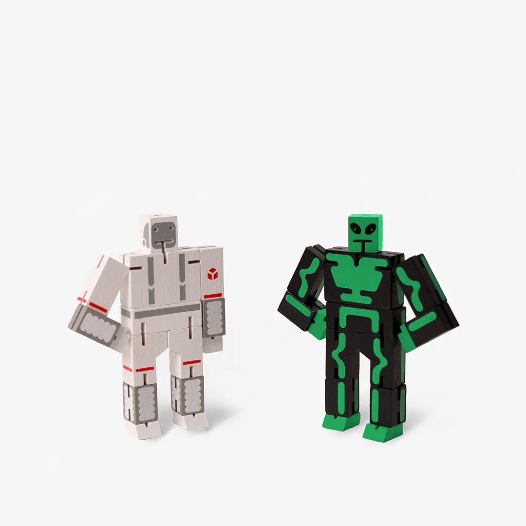 CUBEBOT® - BEST FRIENDS IN SPACE Set -3D Puzzle Roboter | David Weeks | Areaware