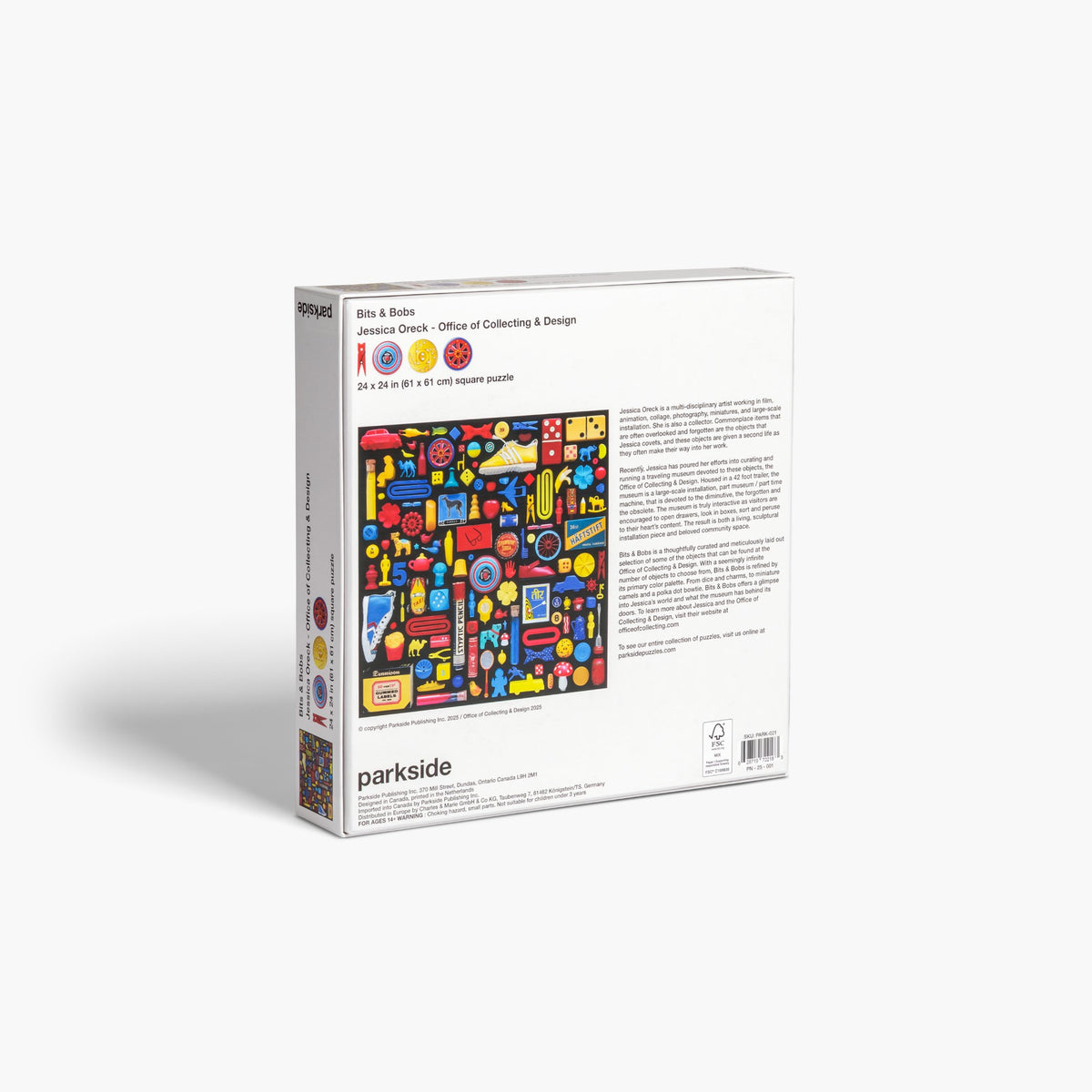 BITS & BOBS - Miscellany Puzzle 1.000 pieces - Jessica Oreck | parkside