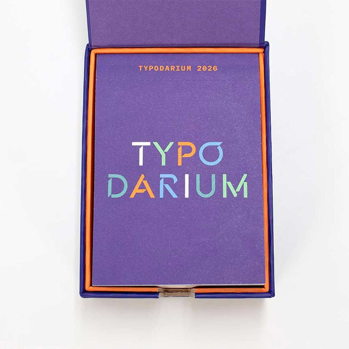 Typography Calendar Typodarium 2026 – 365 Fonts | Hermann Schmidt