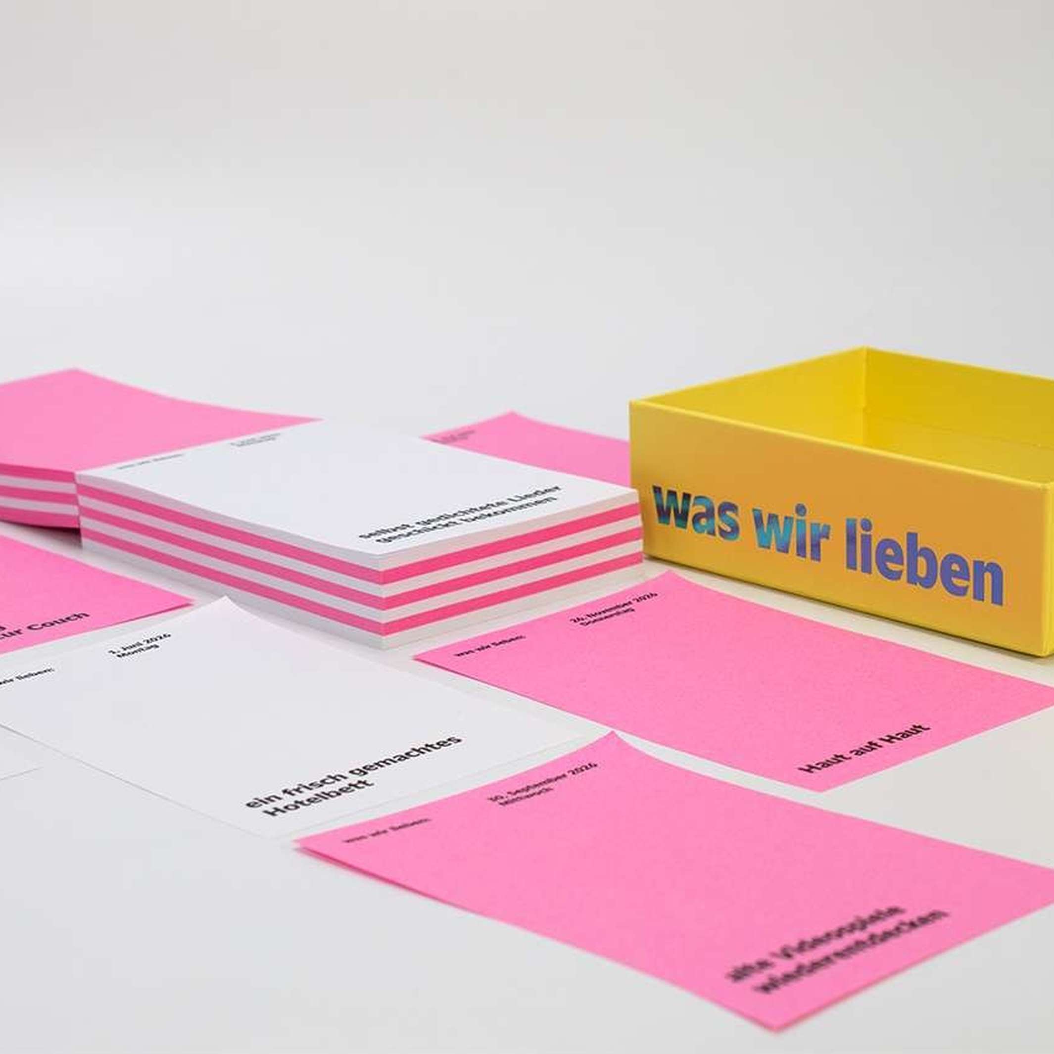 WAS WIR LIEBEN - Notiz-Kalender 2026 | Daniela Spinelli & Birte Spreuer | Hermann Schmidt Verlag