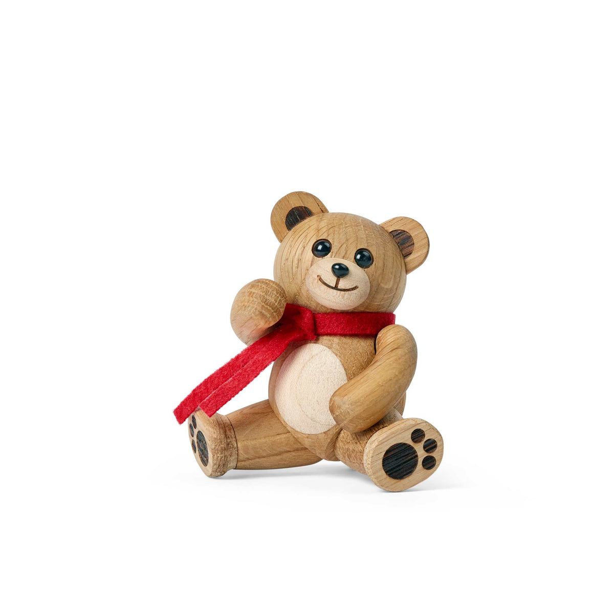 Wooden Teddy Bear Sneeze – Oak · 10 cm | Spring Copenhagen