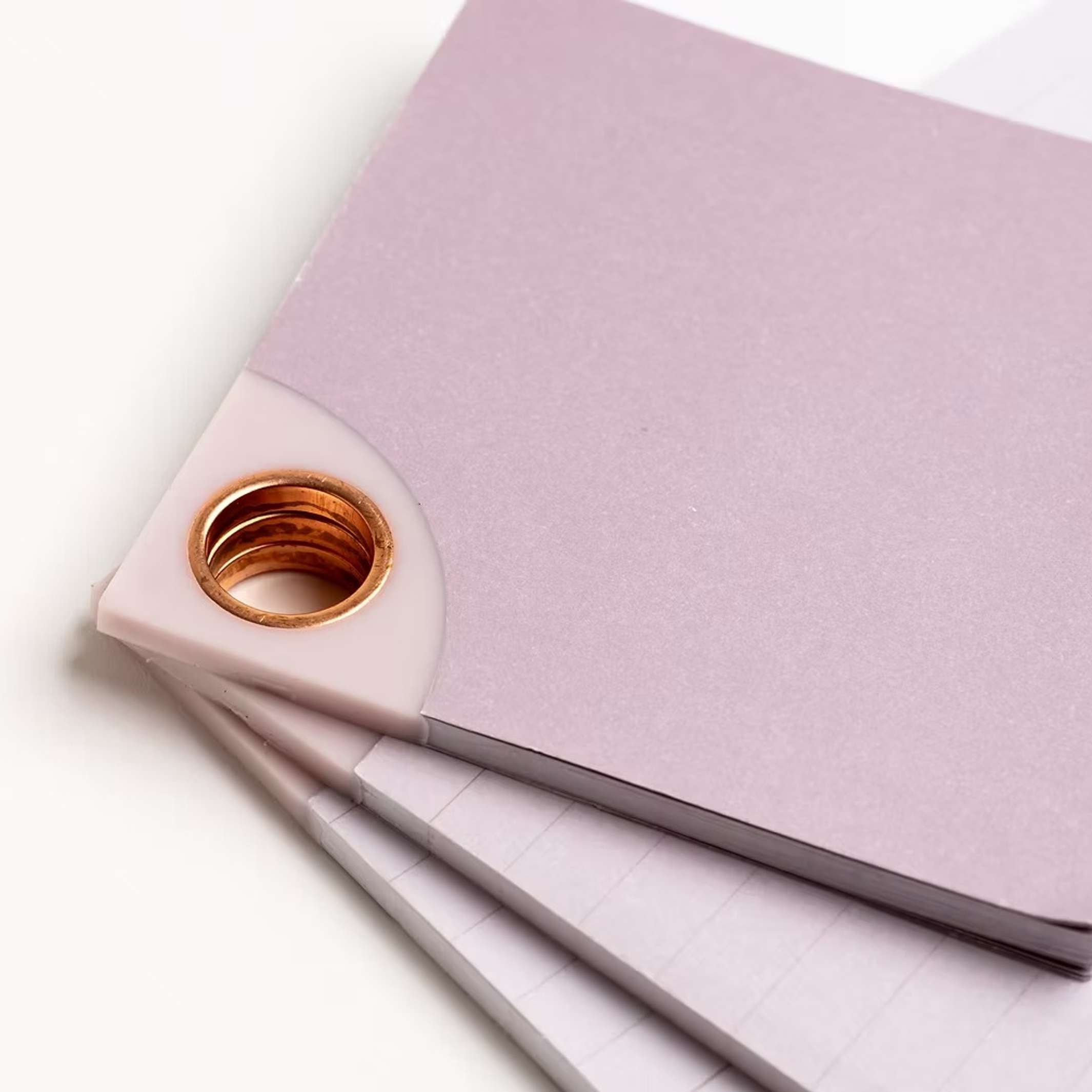 BITS N' BITES - magnetisch aufhängbare Notizblöcke - 3er Set in Rosa | Somewhere