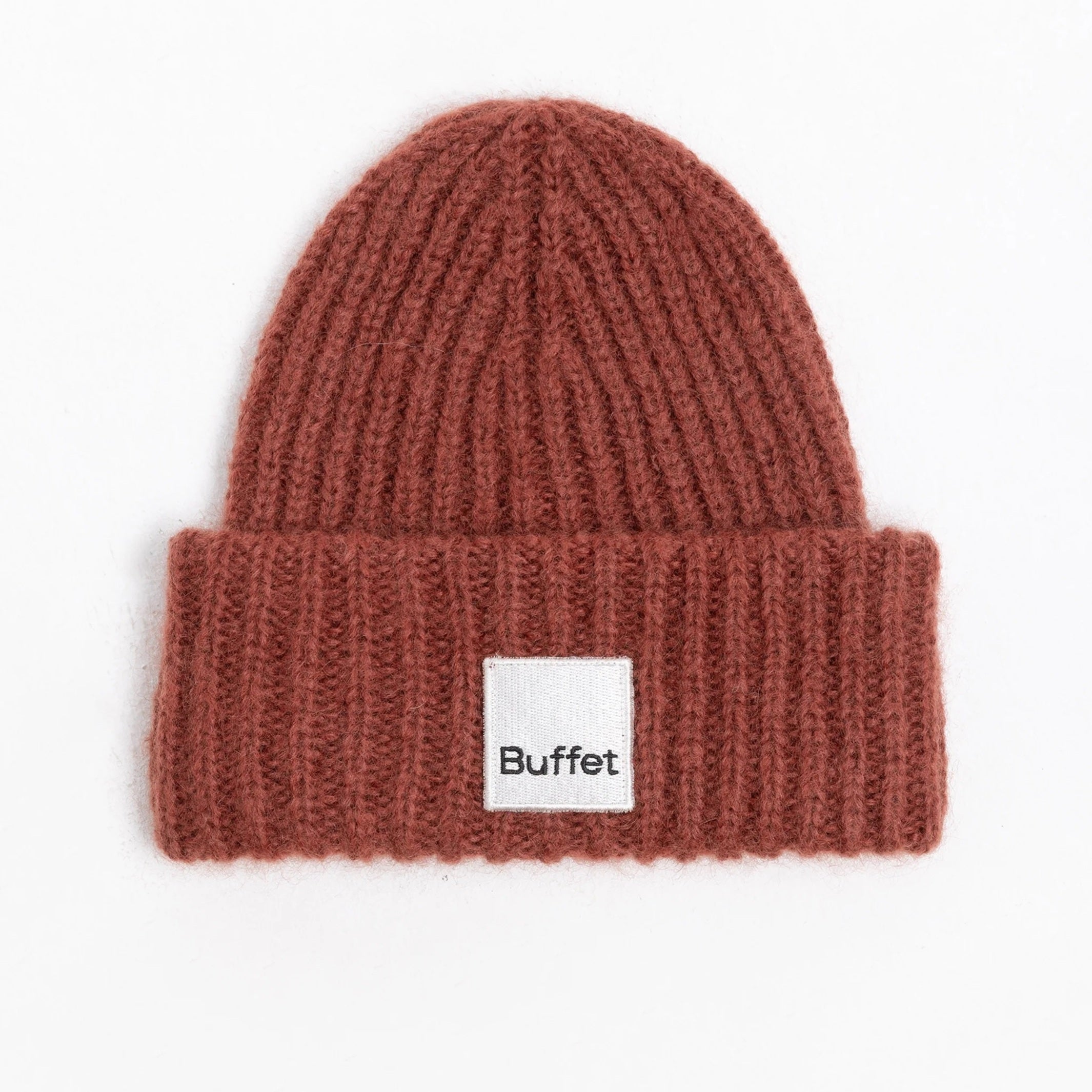 CHUNKY MOHAIR - Beanie - brown | Buffet Clothing