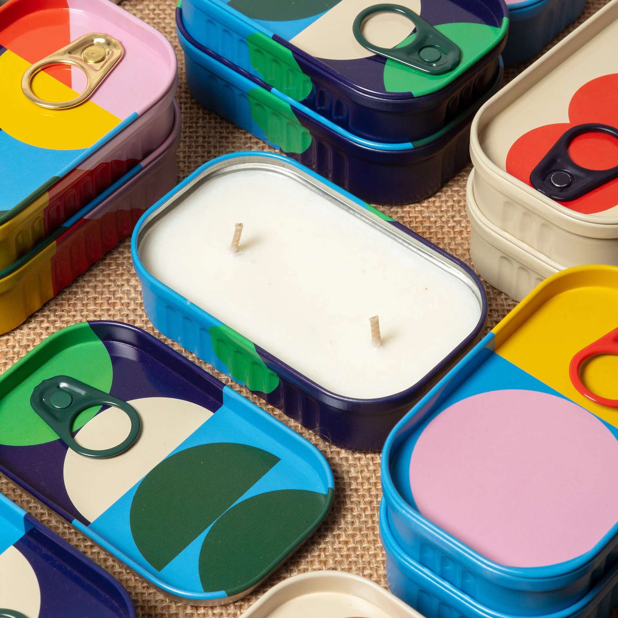 GREAT OUTDOORS - Tinned Goods - Citronella Soja Kerze | Block Design