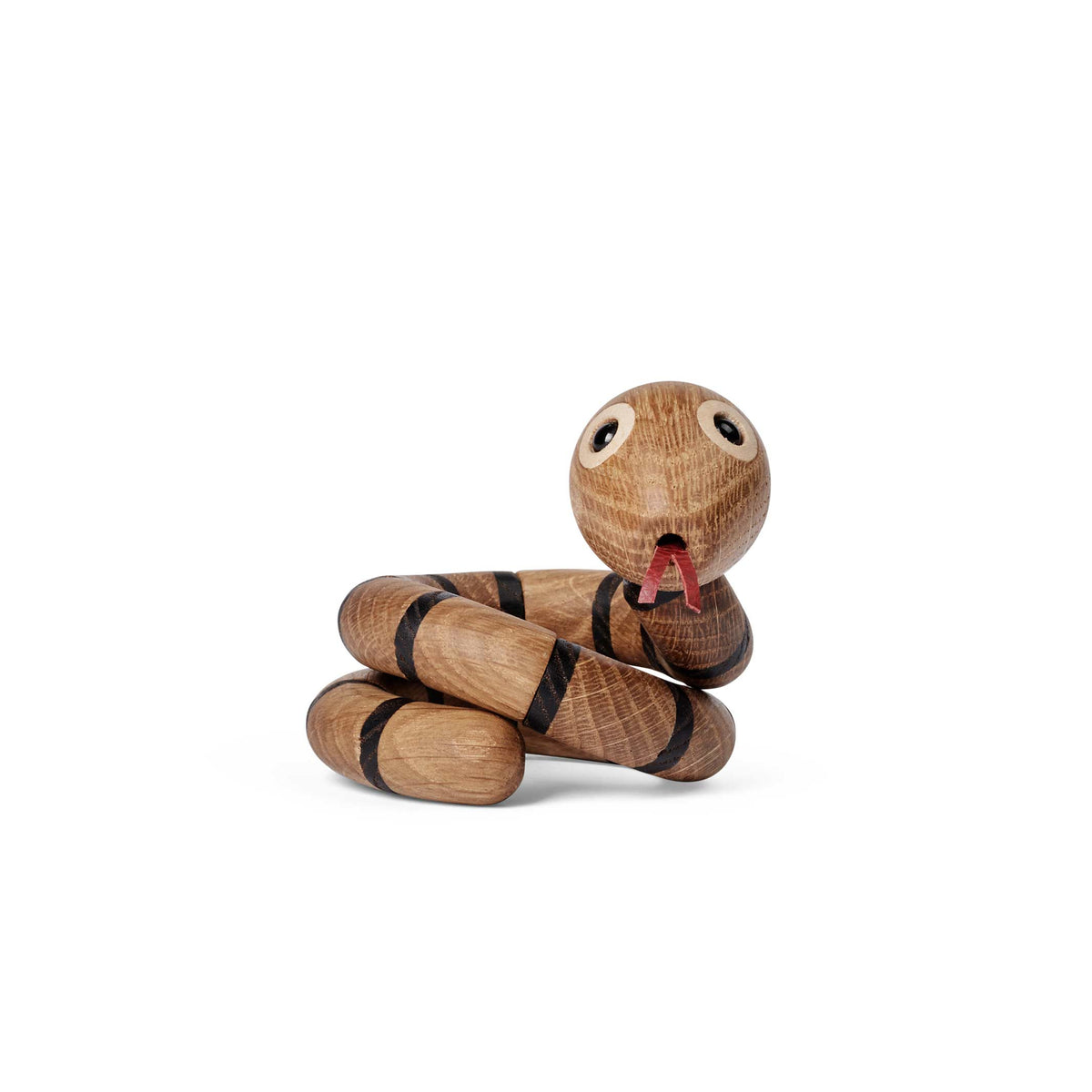 Serpiente de madera "The Snake" – Roble · 29 cm | Spring Copenhagen