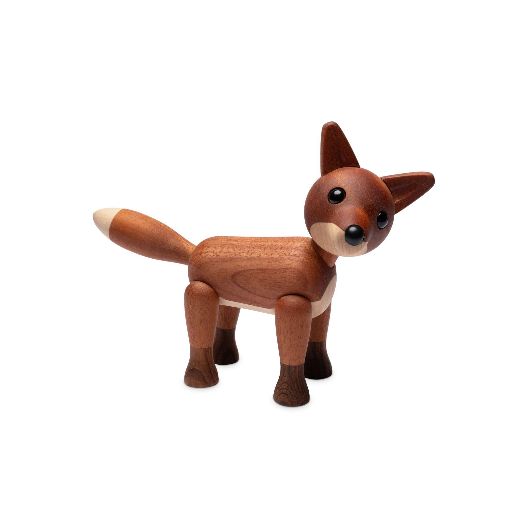 FOXY - listiger Fuchs - Holz-Dekofigur | Chresten Sommer | Spring Copenhagen