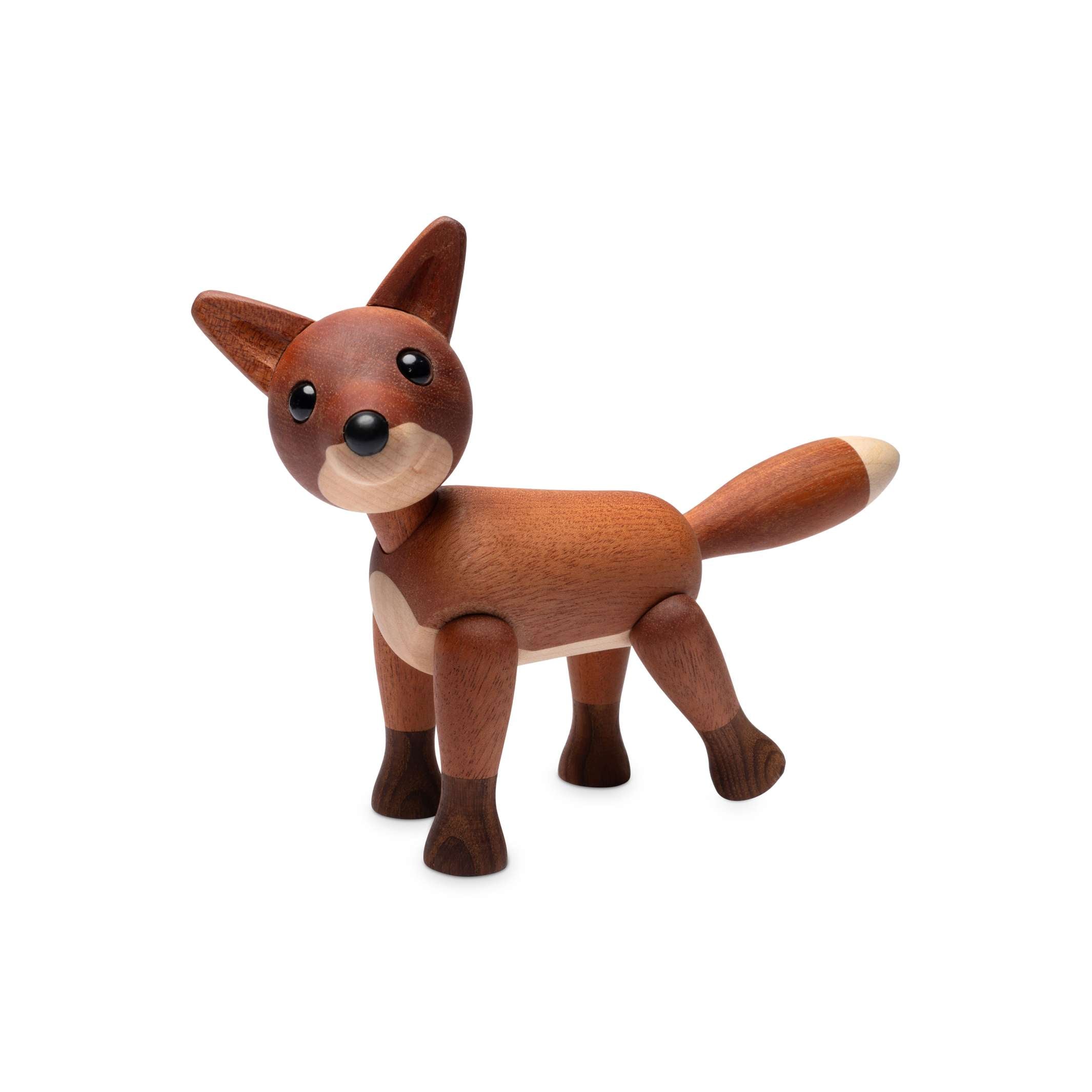 FOXY - listiger Fuchs - Holz-Dekofigur | Chresten Sommer | Spring Copenhagen