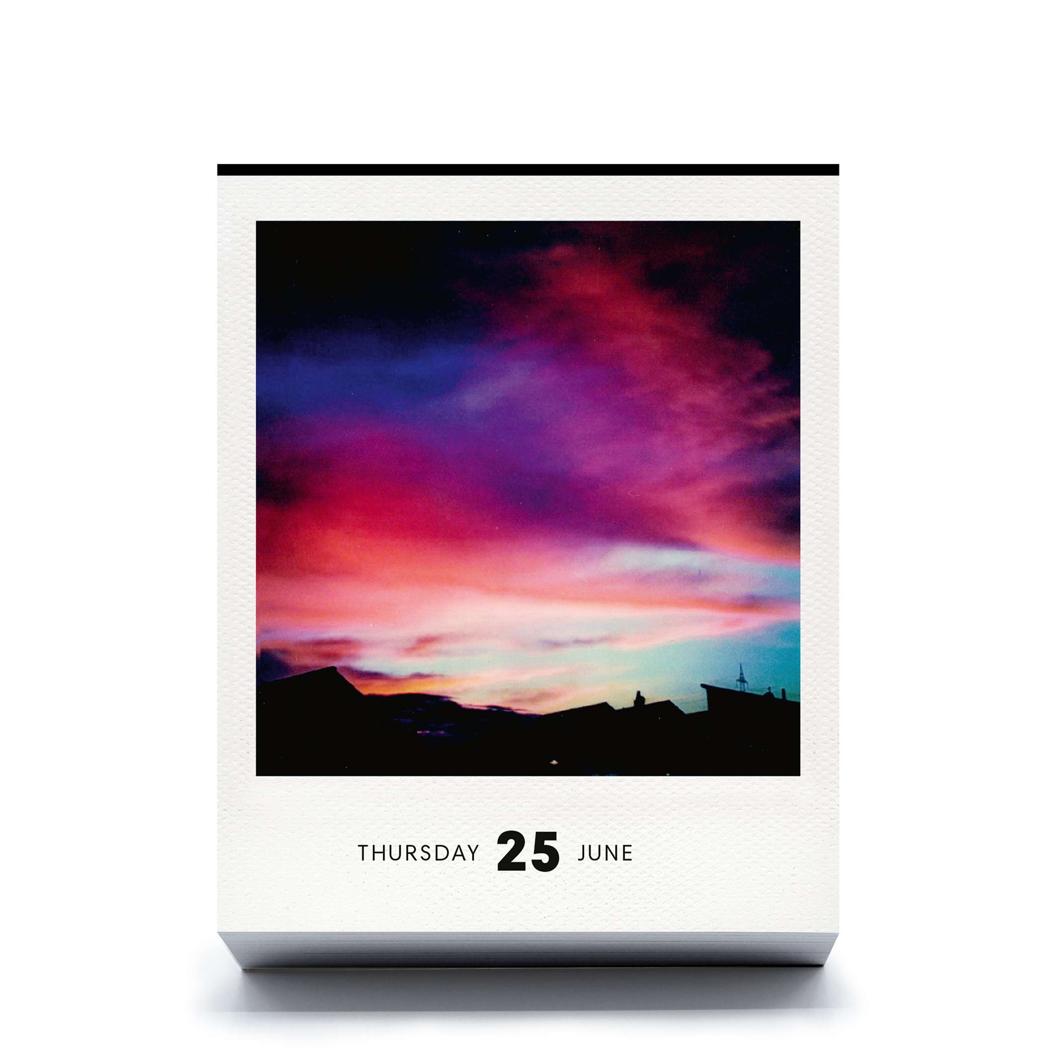 PHOTODARIUM 2026 - Polaroid Tages‑Abreiß-Kalender - 9x11 cm | seltmann+söhne
