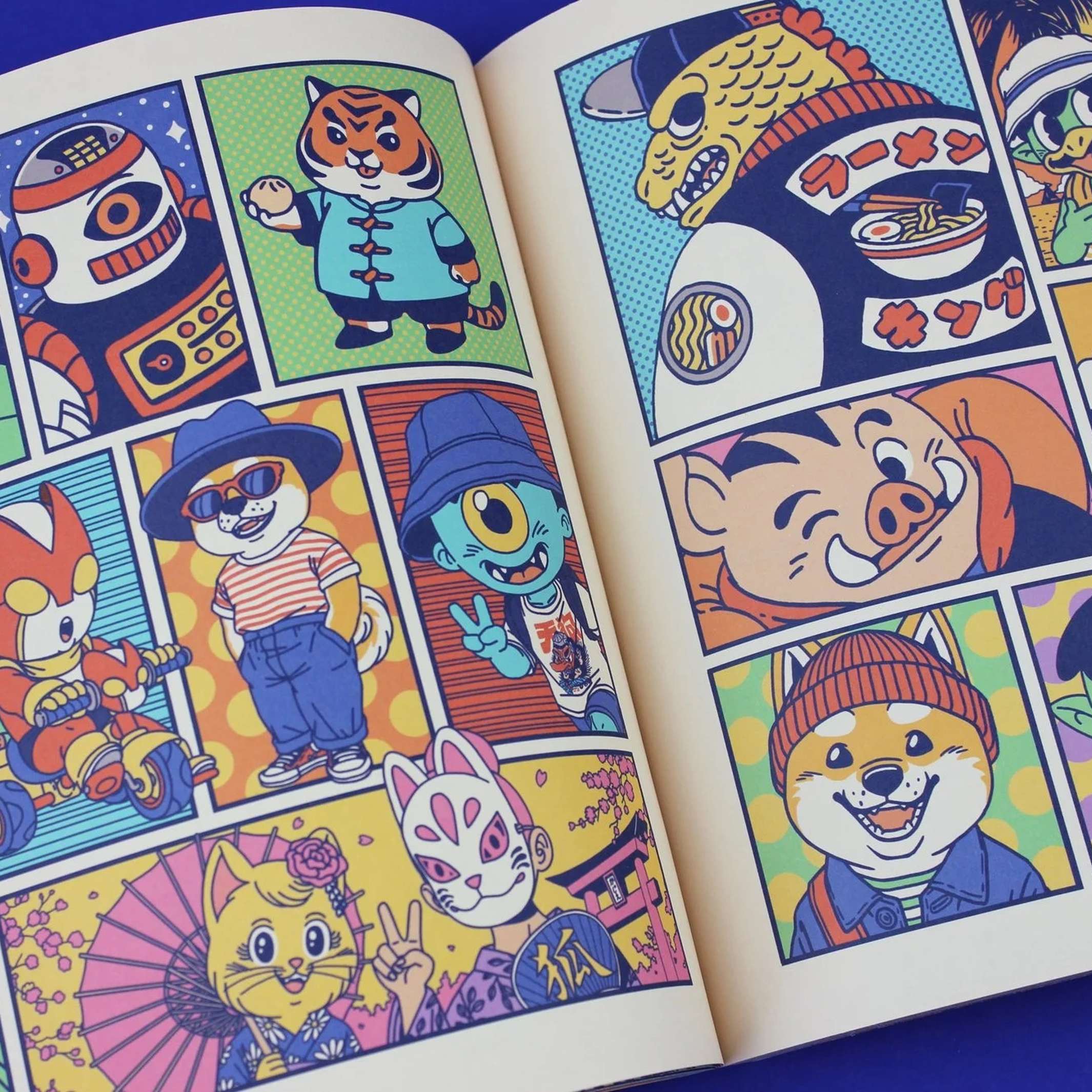 KODOMO - Kunstbuch 21x21 cm - Stéphane Casier | Yeaaah! Studio