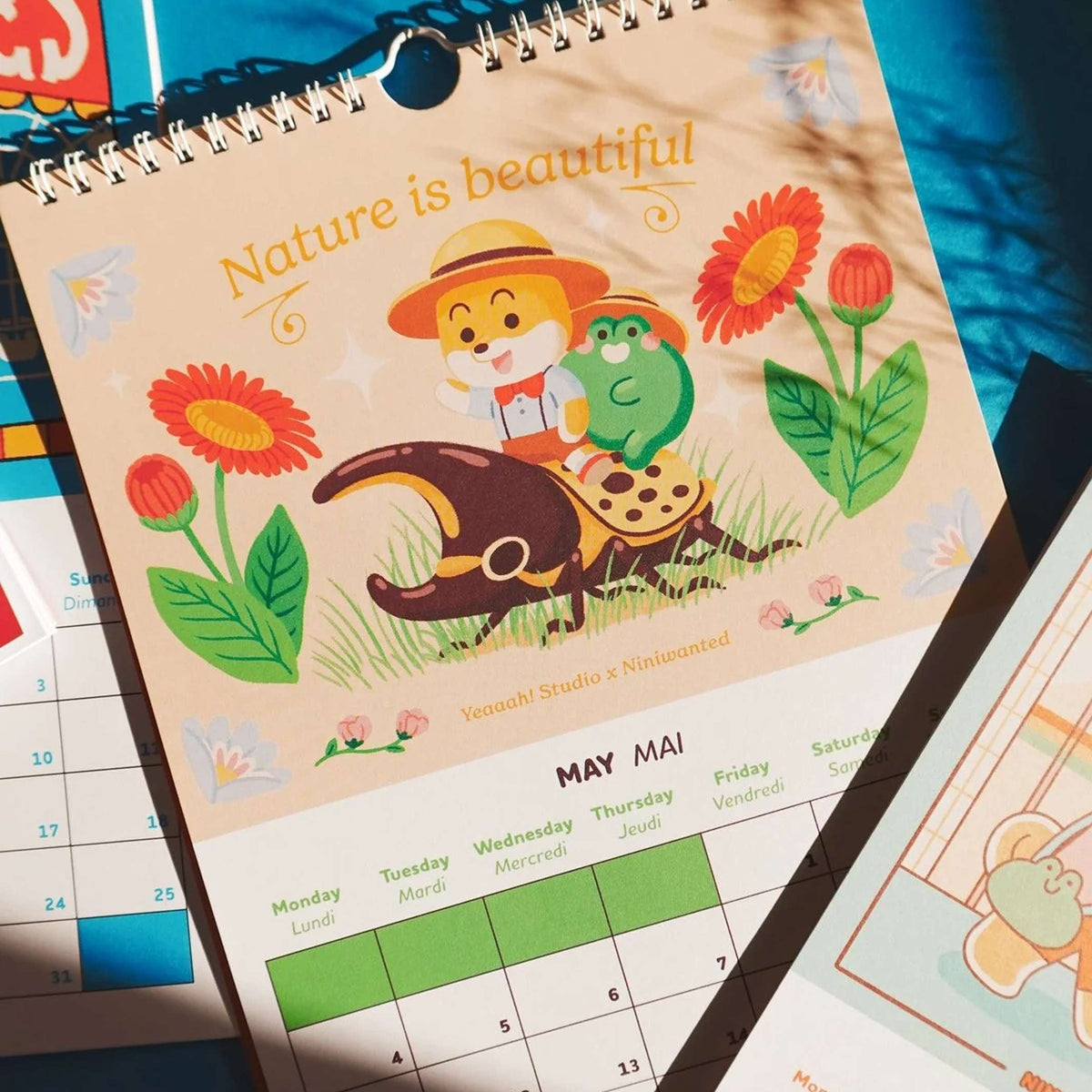 CALENDAR 2026 - Wandkalender Yeaaah! Studio x Niniwanted | Yeaaah! Studio