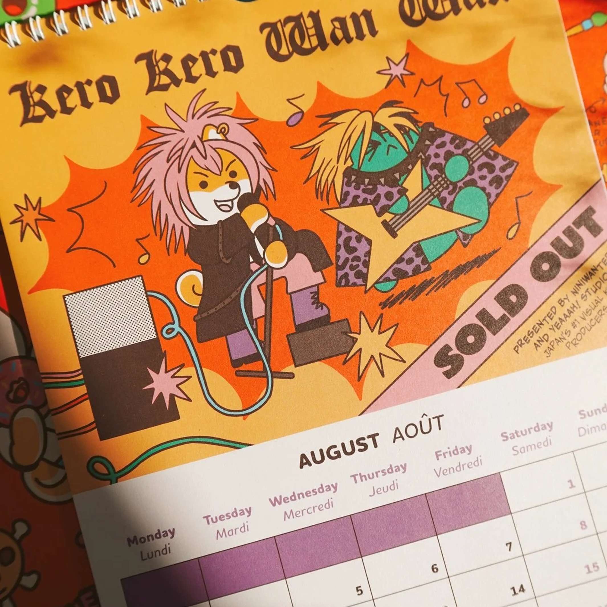 CALENDAR 2026 - Wandkalender Yeaaah! Studio x Niniwanted | Yeaaah! Studio