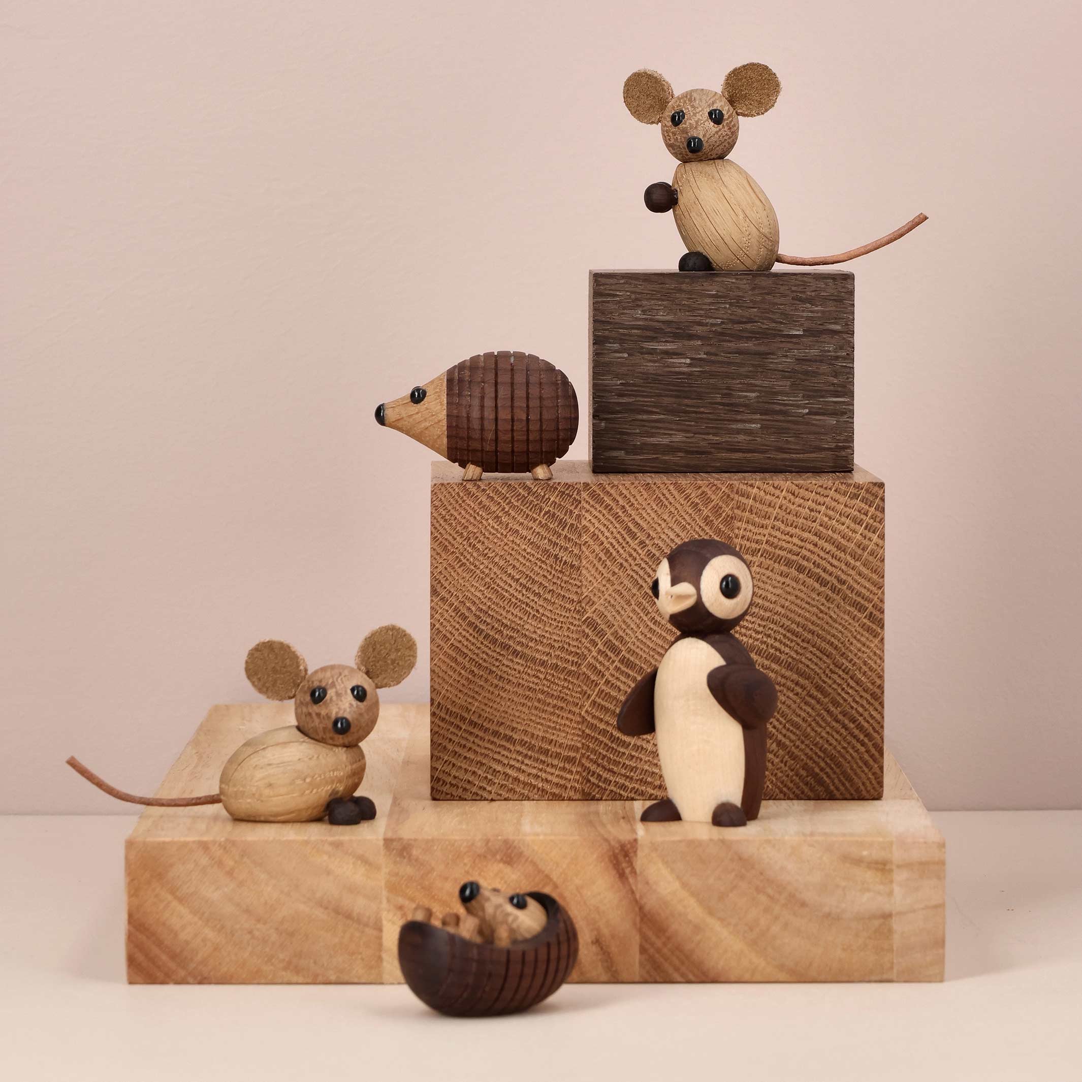 Holzpinguin Frost Mini – Eiche · 6 cm | Spring Copenhagen