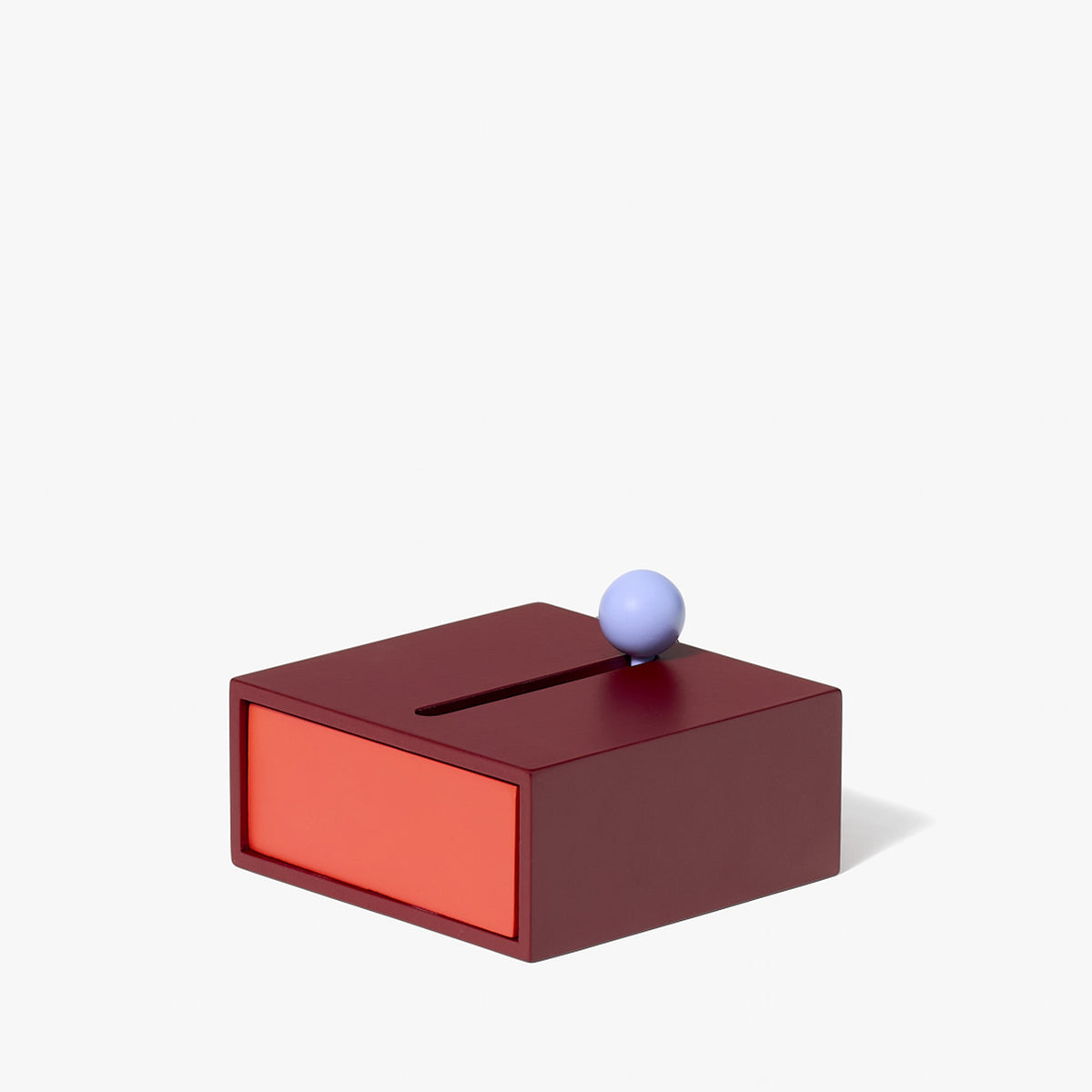 CACHE BOX - Small, red Jewelry Box | Kanyon Yeh | Areaware