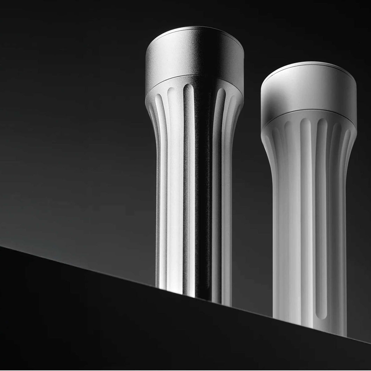 Taschenlampe Temple – Silber · Aluminium · 14,2 cm | Craighill