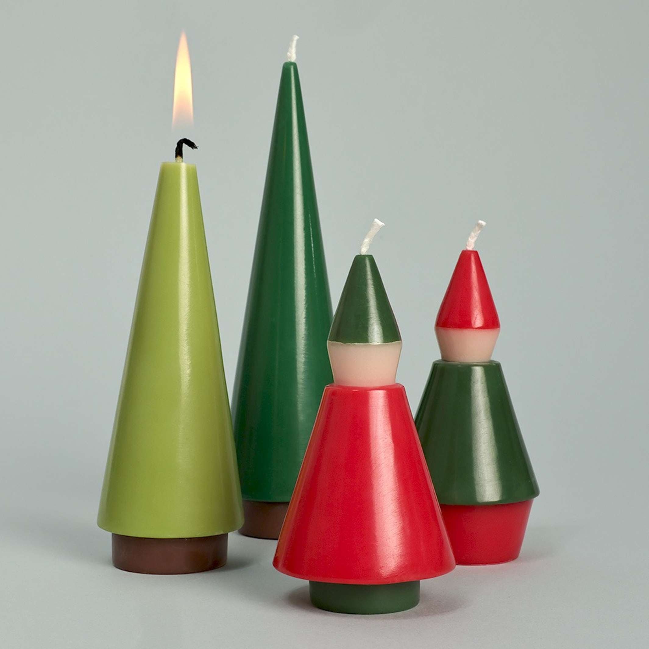 LITTLE ONES - Elf Christmas candle set - approx. 9 cm tall. | Not the girl who misses much