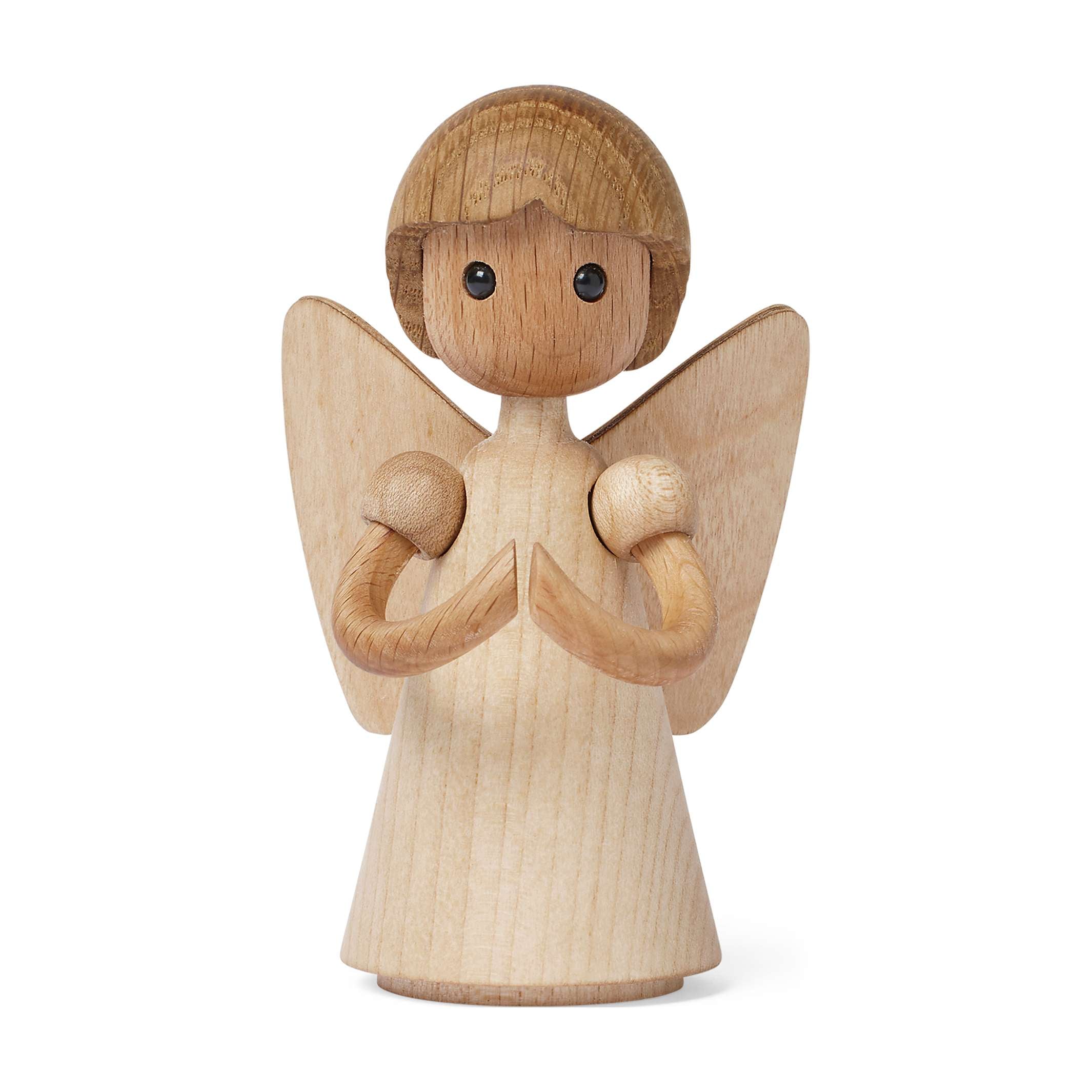 AURA - kleiner Holz-Engel - Dekofigur ca. 9 cm hoch | Chresten Sommer | Spring Copenhagen