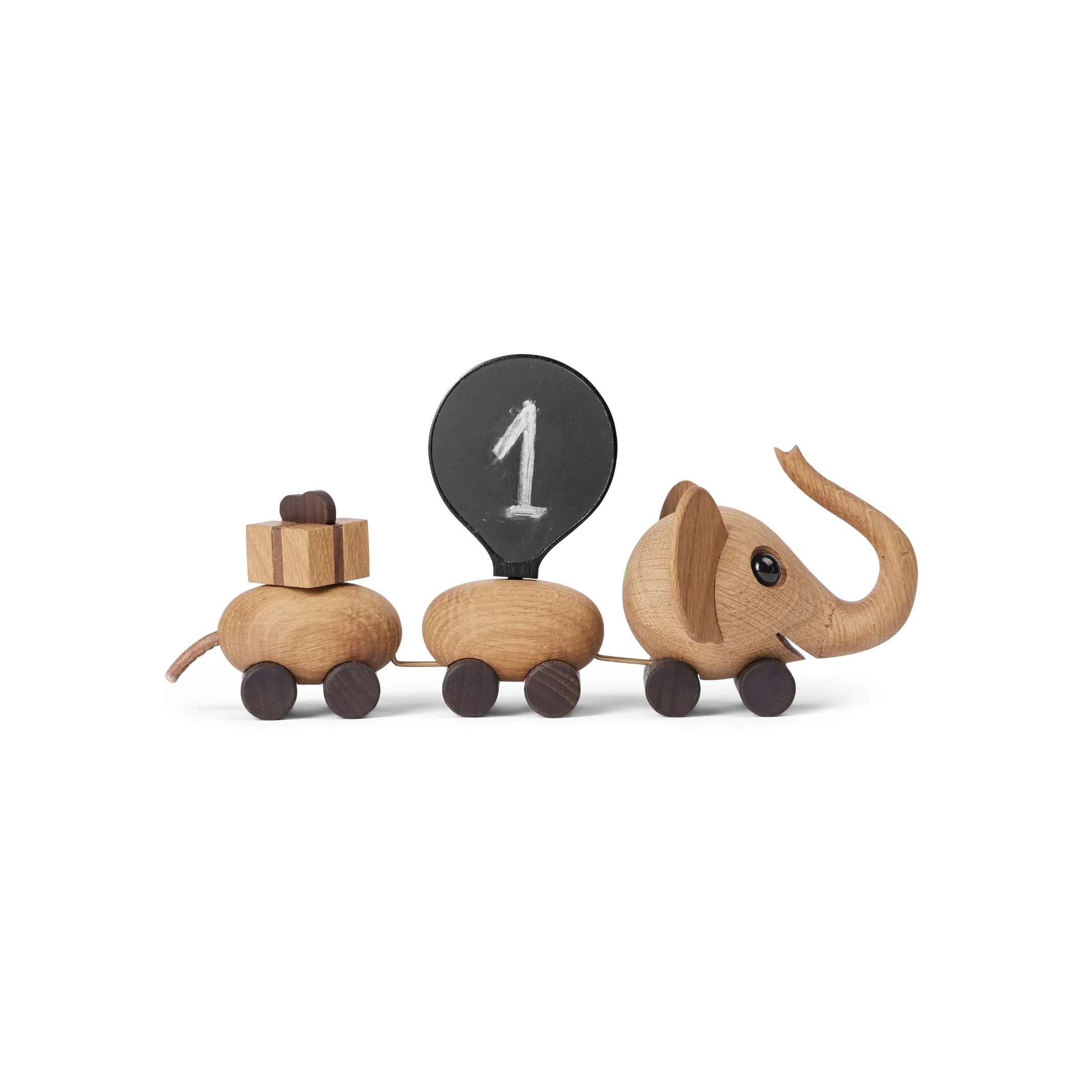 THE BIRTHDAY TRAIN - rollenden Elefanten-Geburtstags.Zug - mencke&vagnby | Spring Copenhagen