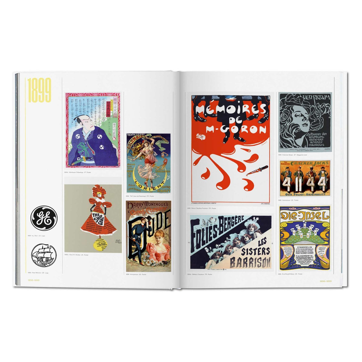 GRAPHIC DESIGN – Histoire du design graphique 1890 à 1960 – Livre tome 1 | Taschen Verlag