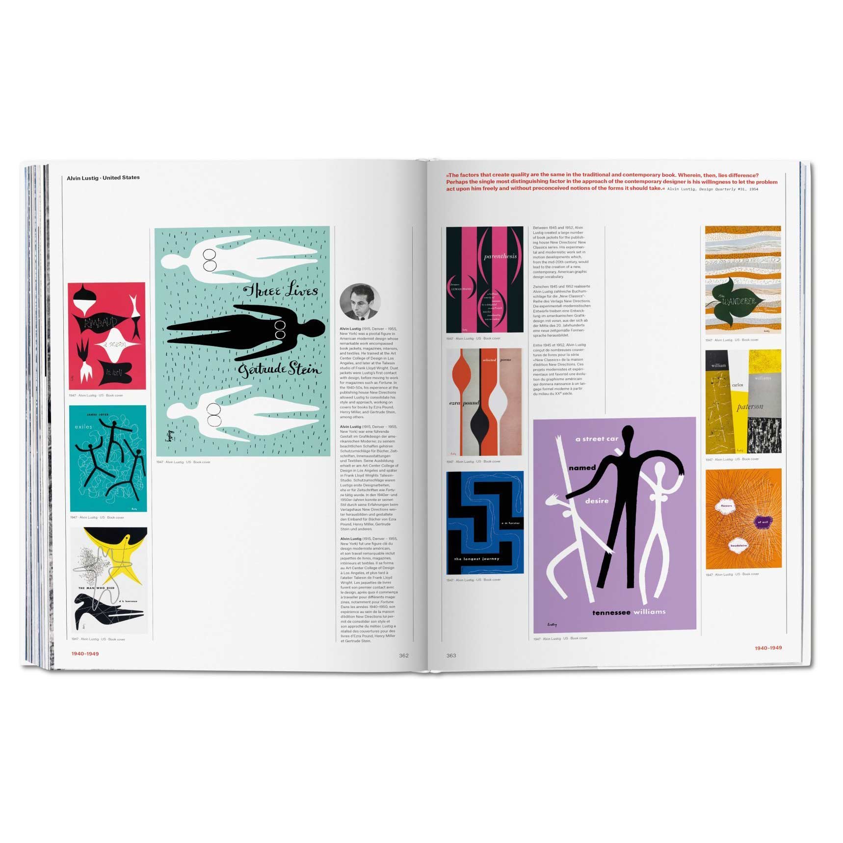 GRAPHIC DESIGN - Geschichte des Grafikdesign 1890 bis 1960 - Buch Band 1 | Taschen Verlag