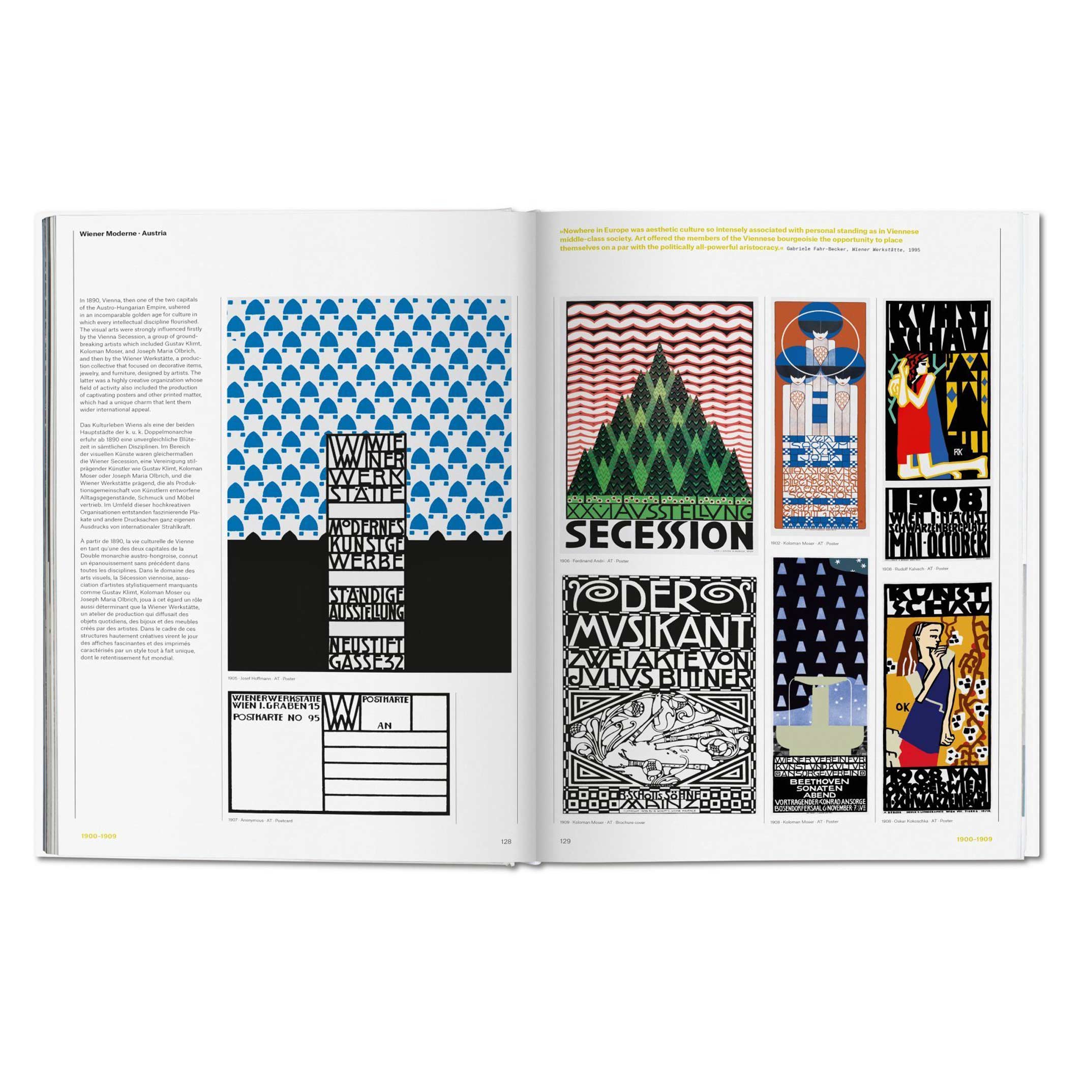 GRAPHIC DESIGN - Geschichte des Grafikdesign 1890 bis 1960 - Buch Band 1 | Taschen Verlag