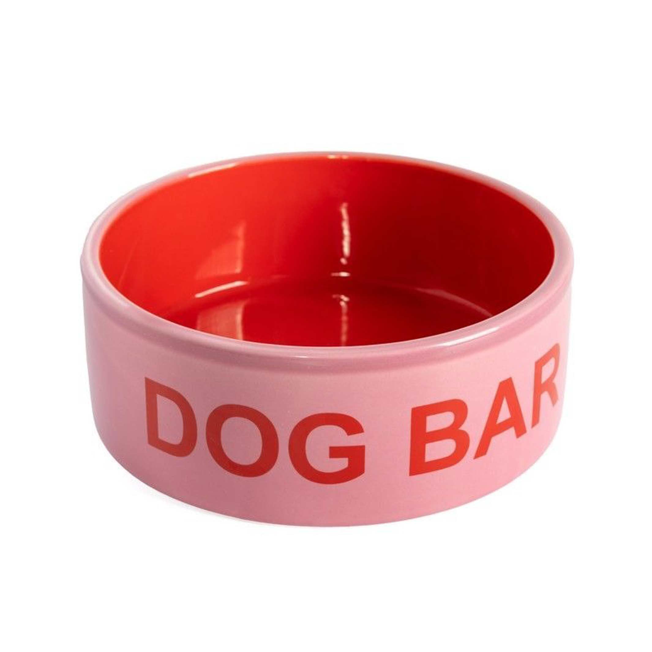 DOG BAR - Pink Food Bowl for Pets - D=16 cm | Fisura