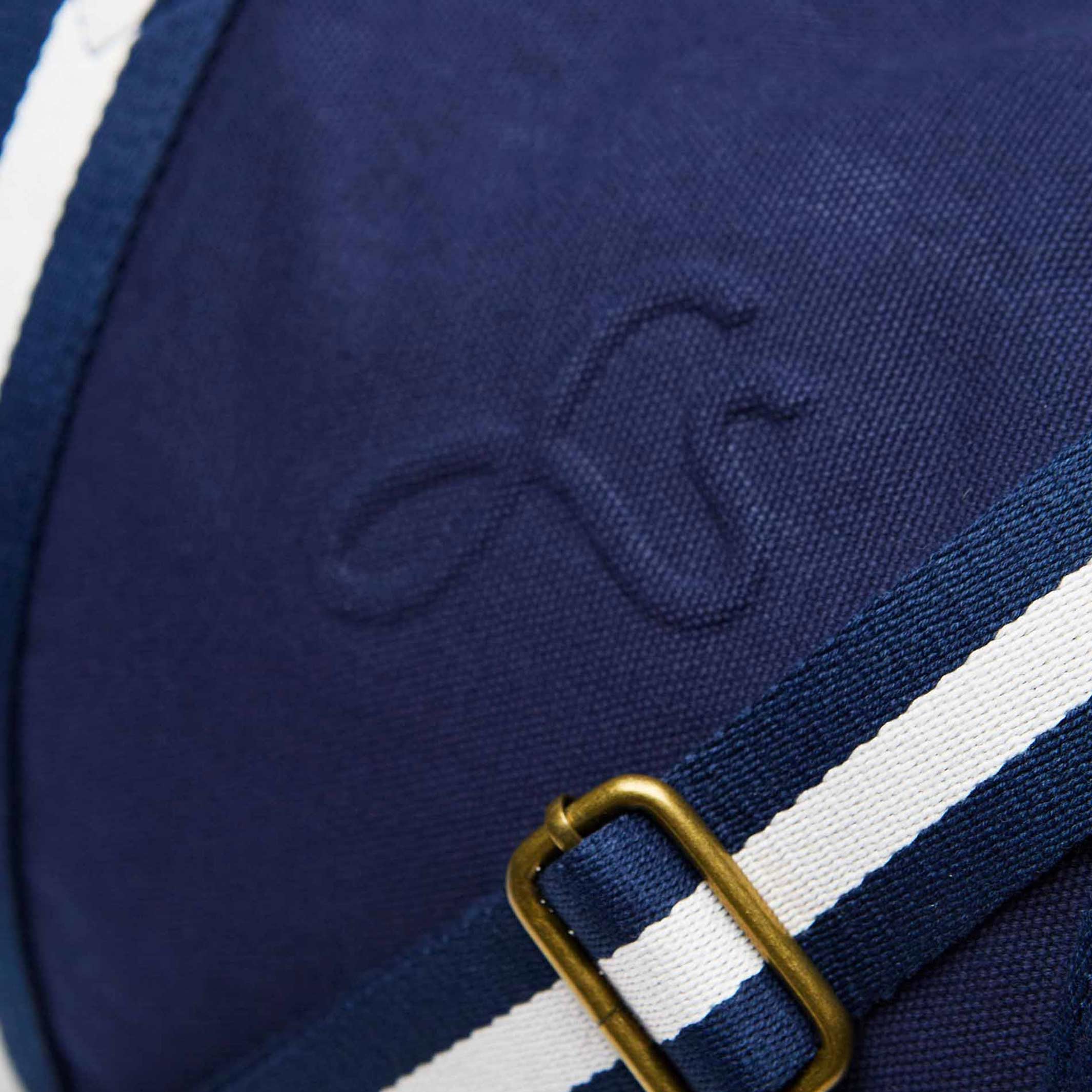 BODHI EXPLORER DUFFLE BAG - Navy Travel Bag - recycled canvas 53 cm | farans