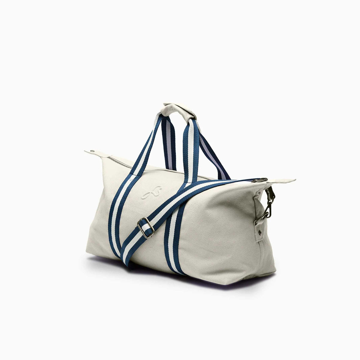 BODHI EXPLORER DUFFLE BAG - Beige Reise-Tasche aus recyceltem Segeltuchstoff 53 cm | farans