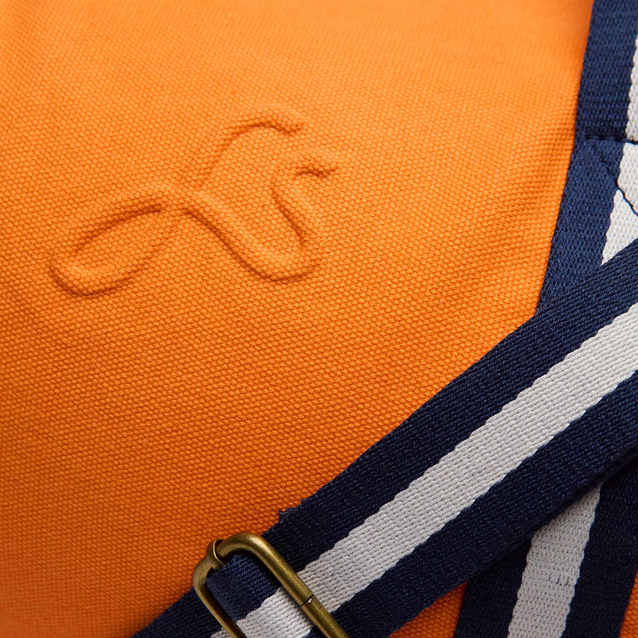 BODHI EXPLORER DUFFLE BAG - Orange Travel Bag - recycled canvas 51 cm | farans